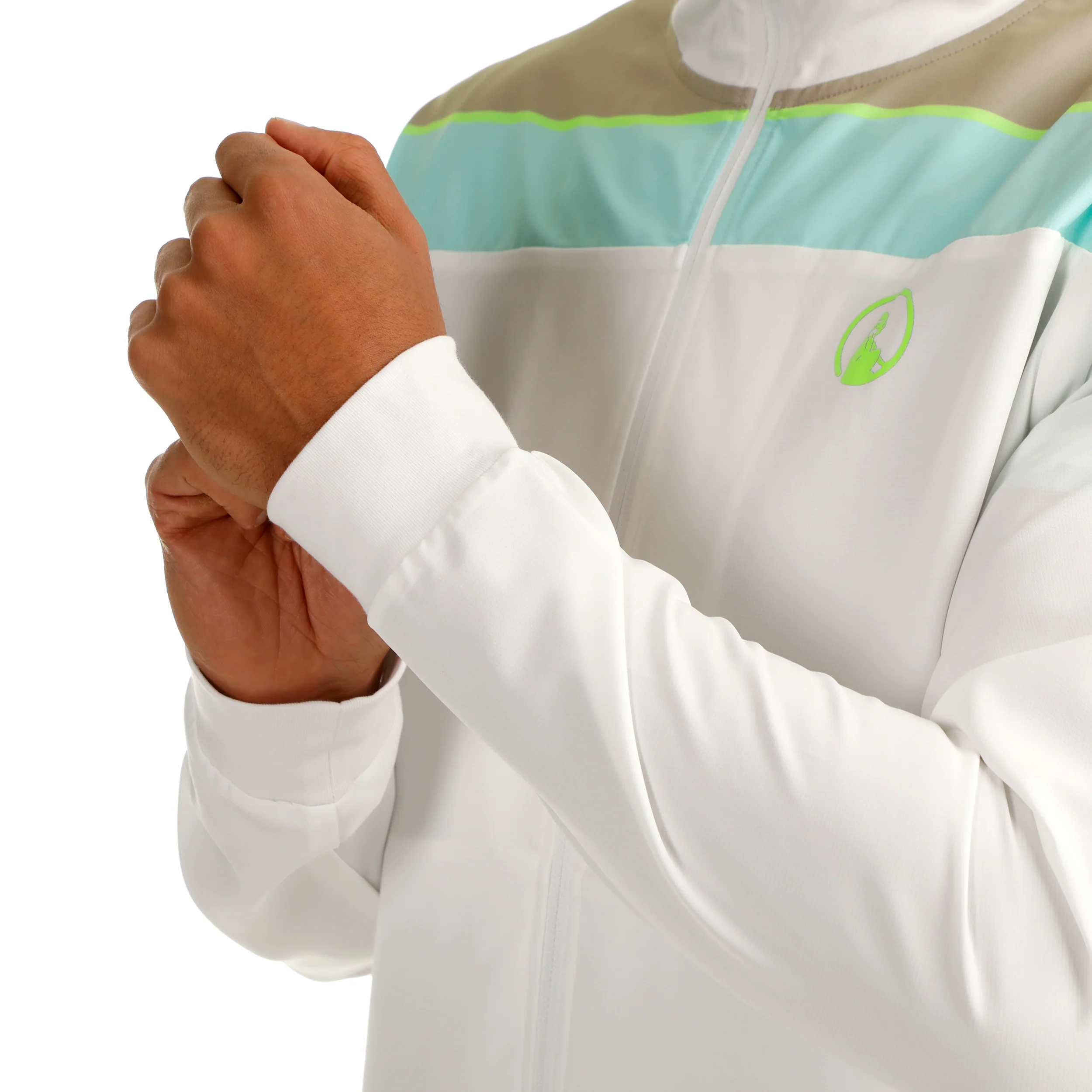 Wild Return Block Veste De Survêtement Hommes-Blanc,Multicouleur - Image 9