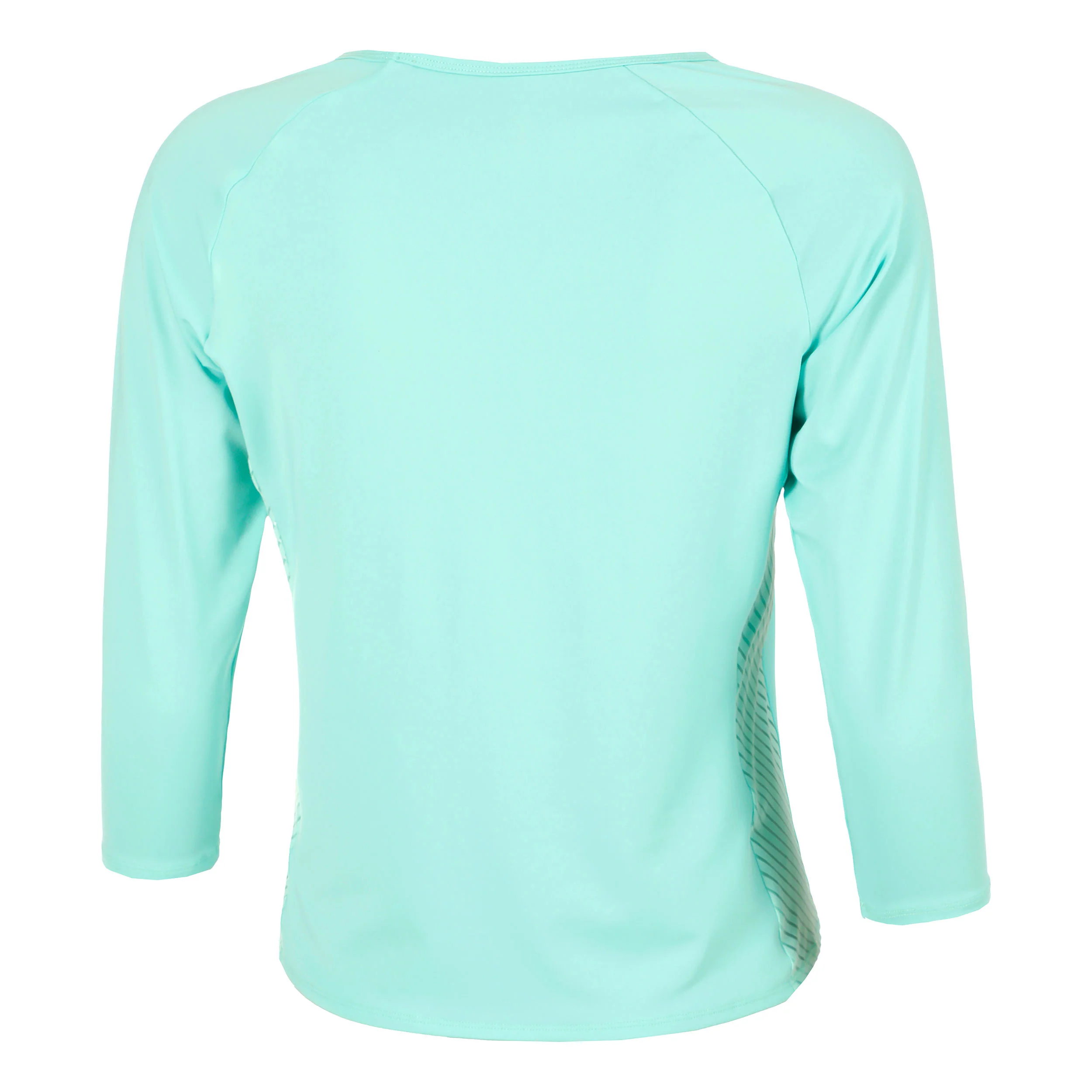 Wild Stripes Haut Manches Longues Femmes-Turquoise,Rouge - Image 2