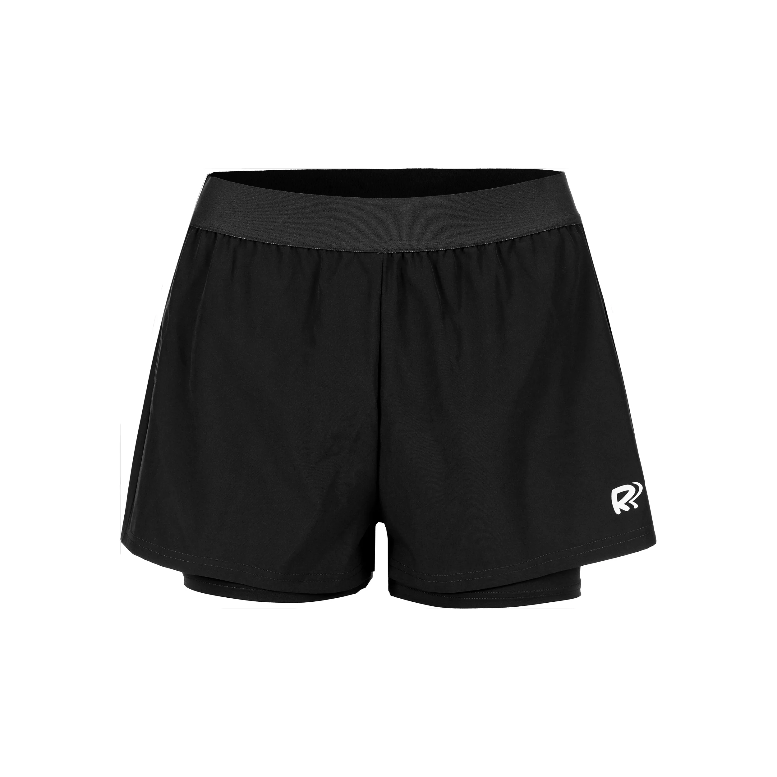 Teamline 2in1 Shorts Femmes - noir