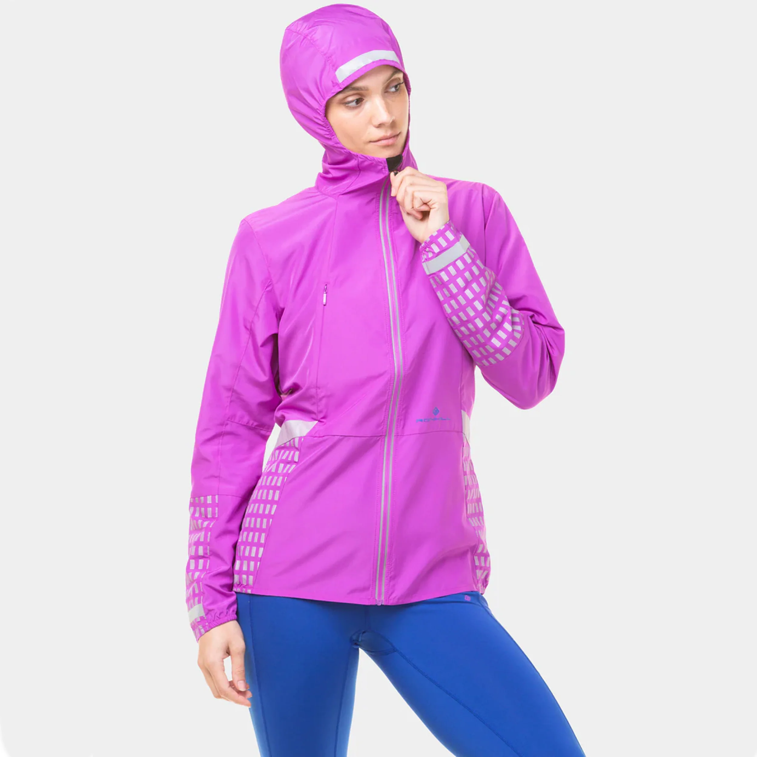 Tech Afterhours Veste Running Femmes-Violet - Image 6