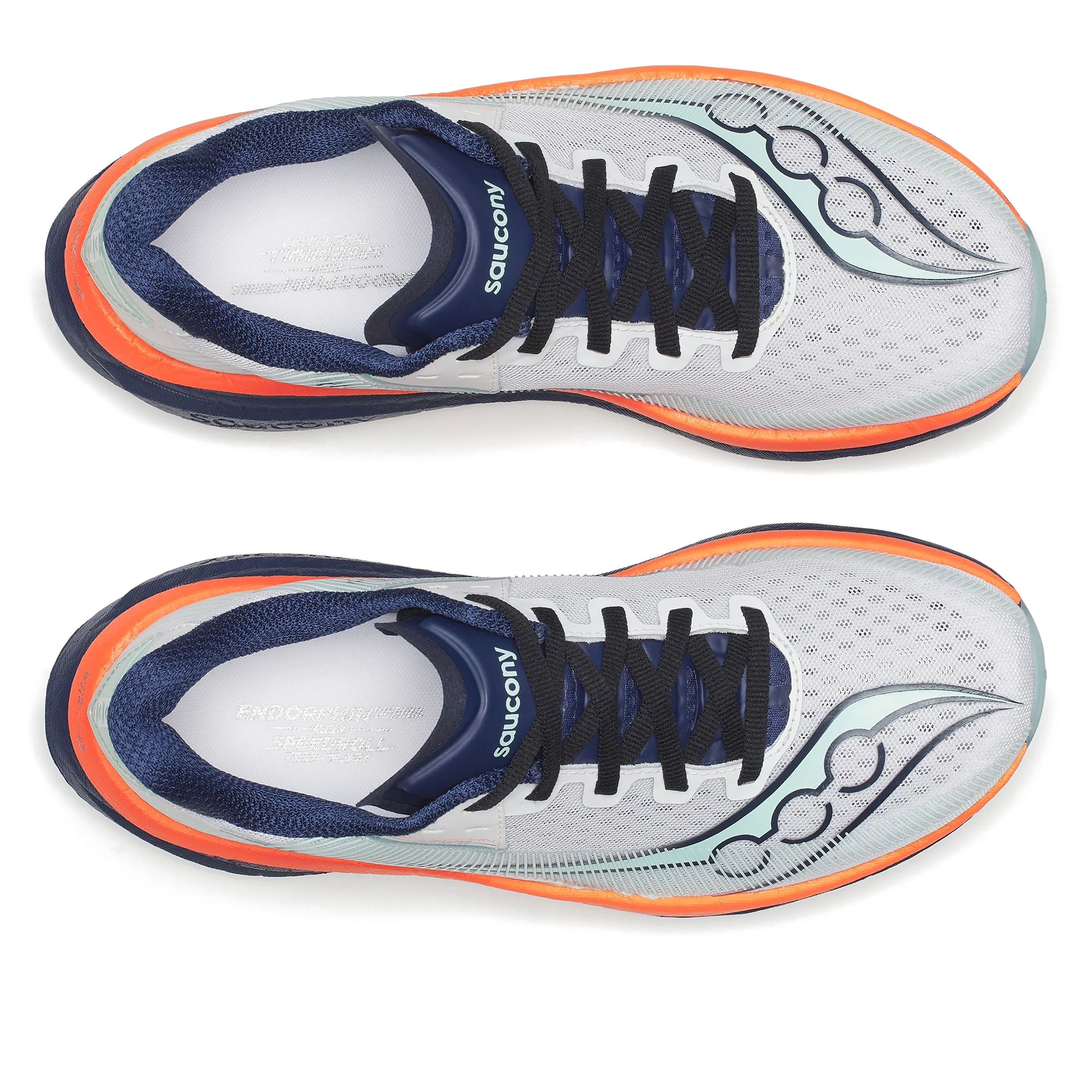 Endorphin Azura Chaussure de running sans stabilisateurs Femmes-blanc, bleu - Image 3