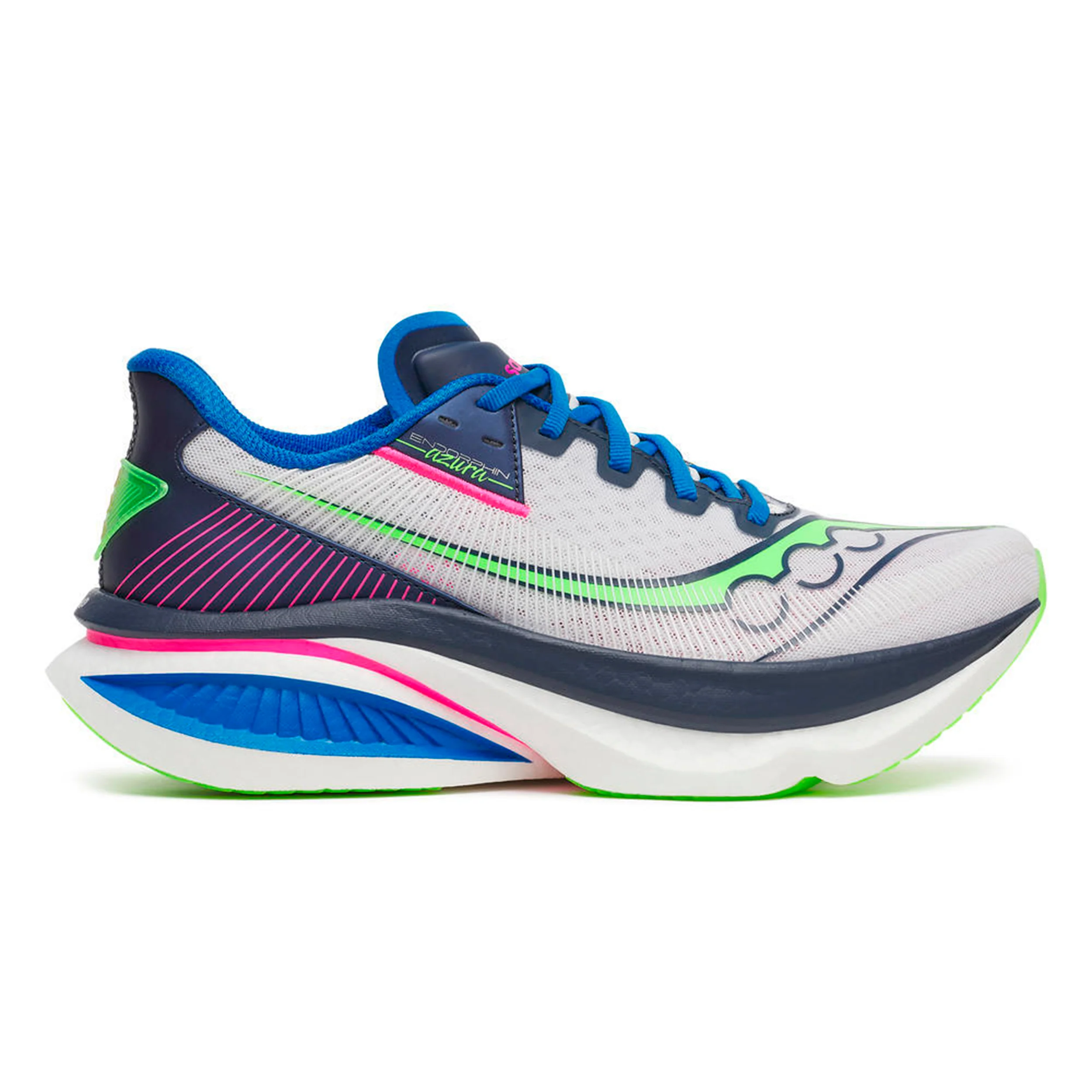 Endorphin Azura Chaussure de running sans stabilisateurs Hommes-blanc, bleu