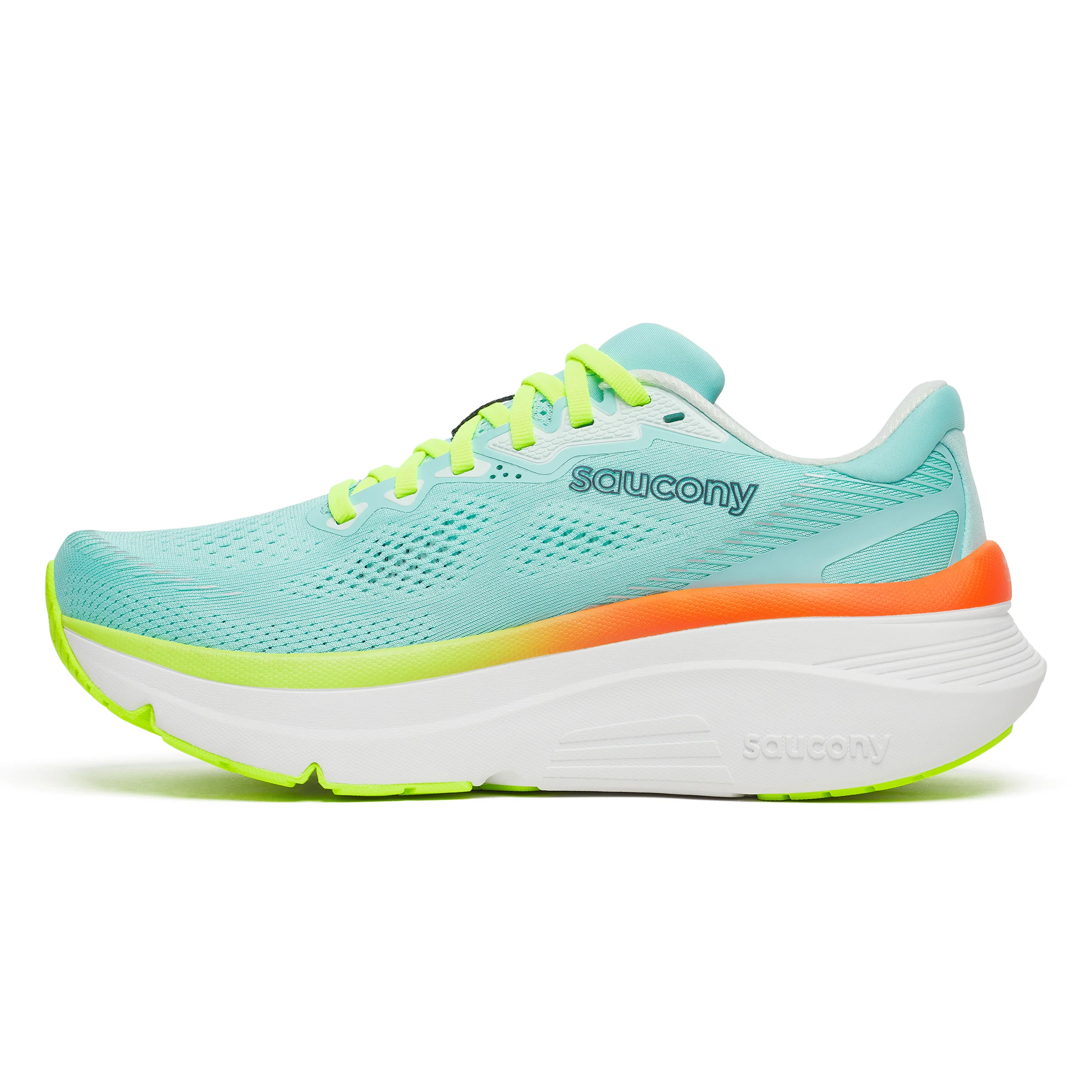 Guide 19 Chaussure de running avec stabilisateurs Femmes-turquoise, jaune - Image 2