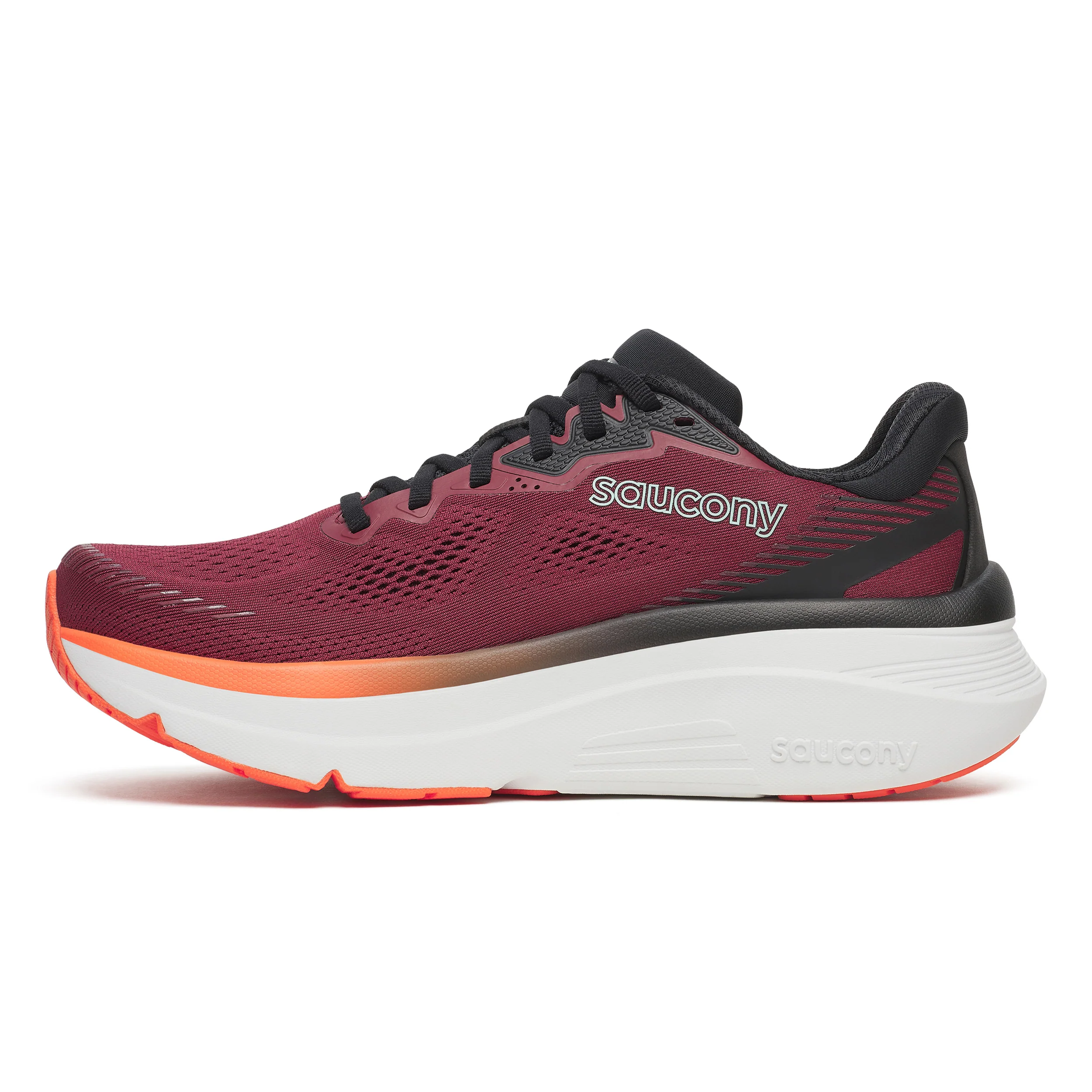 Guide 19 Chaussure de running avec stabilisateurs Hommes-rouge vin, orange - Image 2