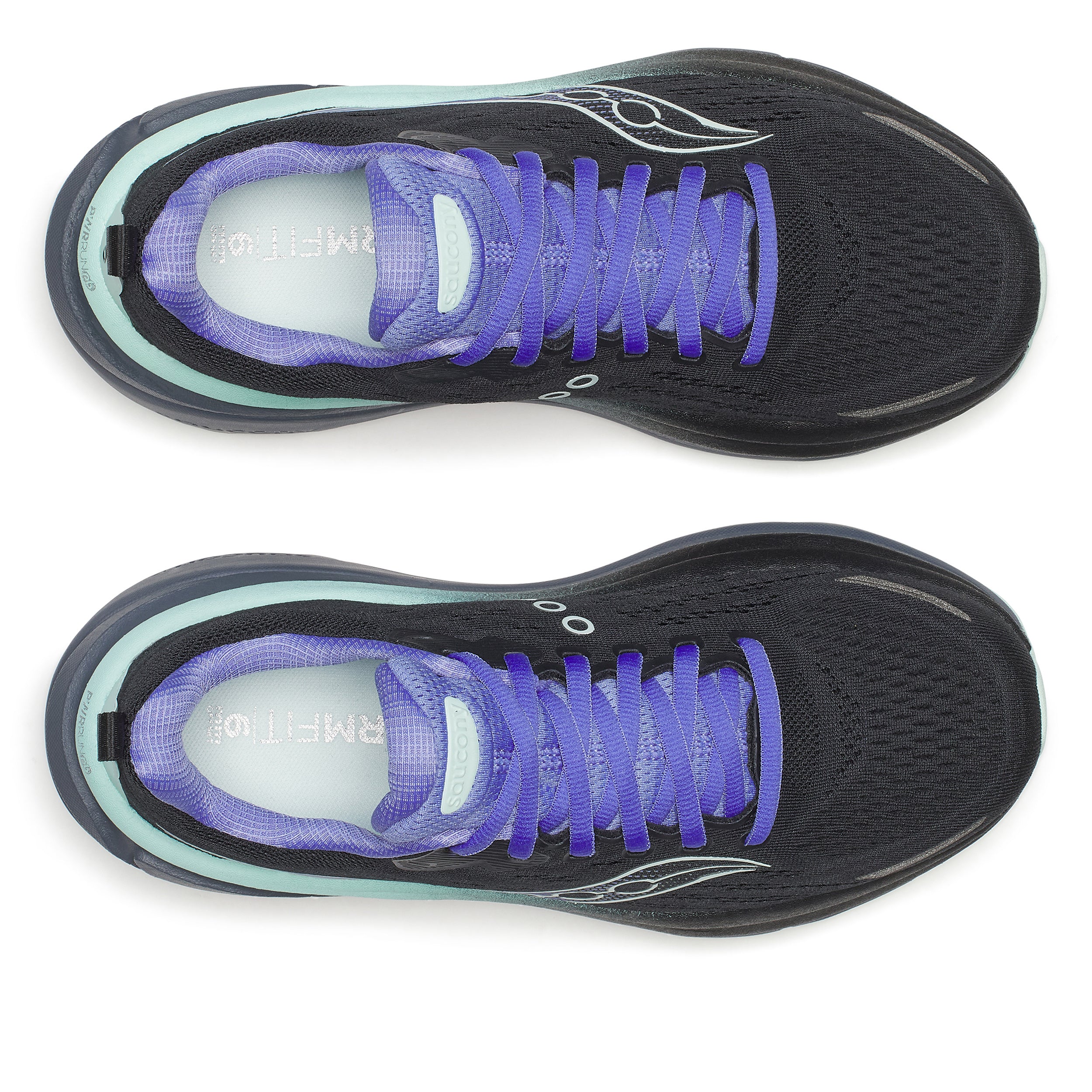 Hurricane 25 Chaussure de running avec stabilisateurs Femmes-noir, mint - Image 3