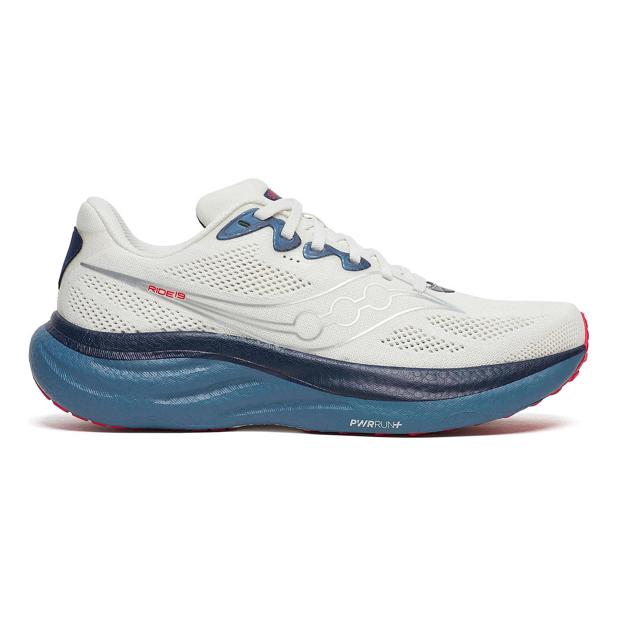 Ride 19 Chaussure de running sans stabilisateurs Hommes-crème, bleu