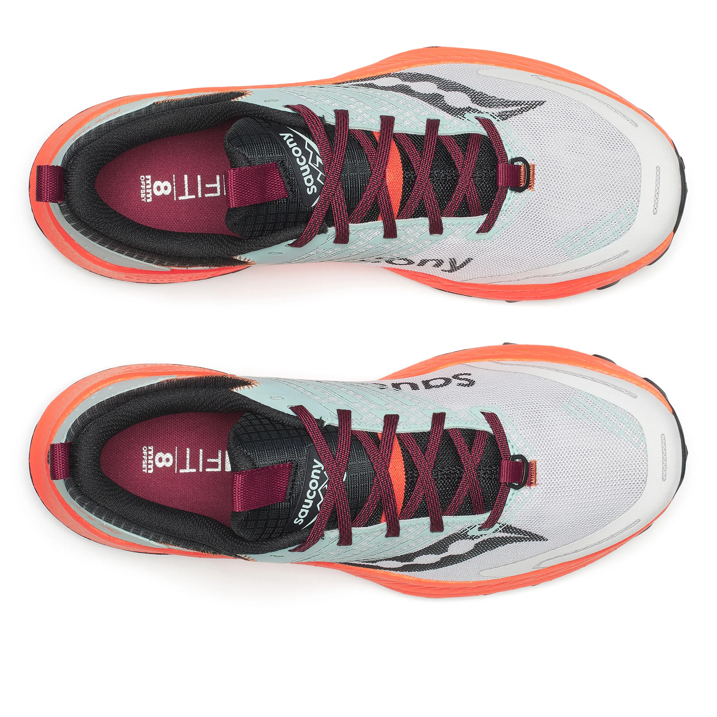 Ride TR2 Chaussure trail Hommes-blanc, corail - Image 3