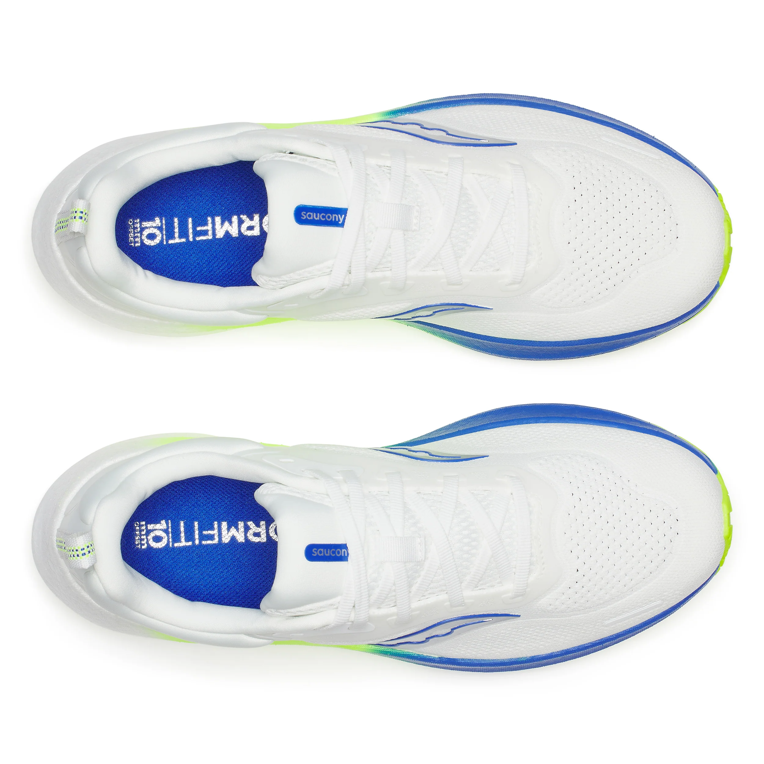 Surge 3 Chaussure De Running Sans Stabilisateurs Hommes-Blanc,Bleu - Image 3