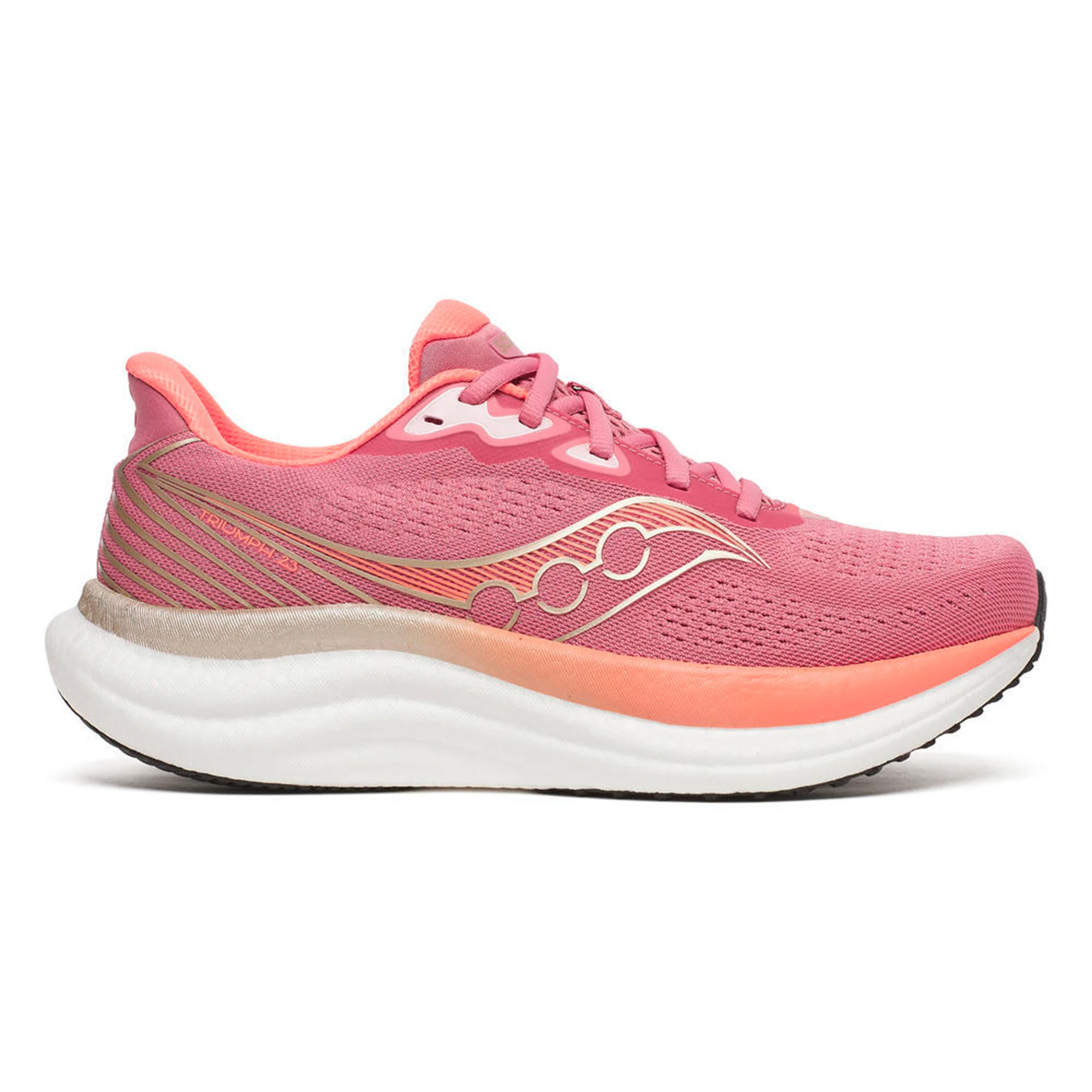 Triumph 23 Chaussure de running sans stabilisateurs Femmes - corail, noir