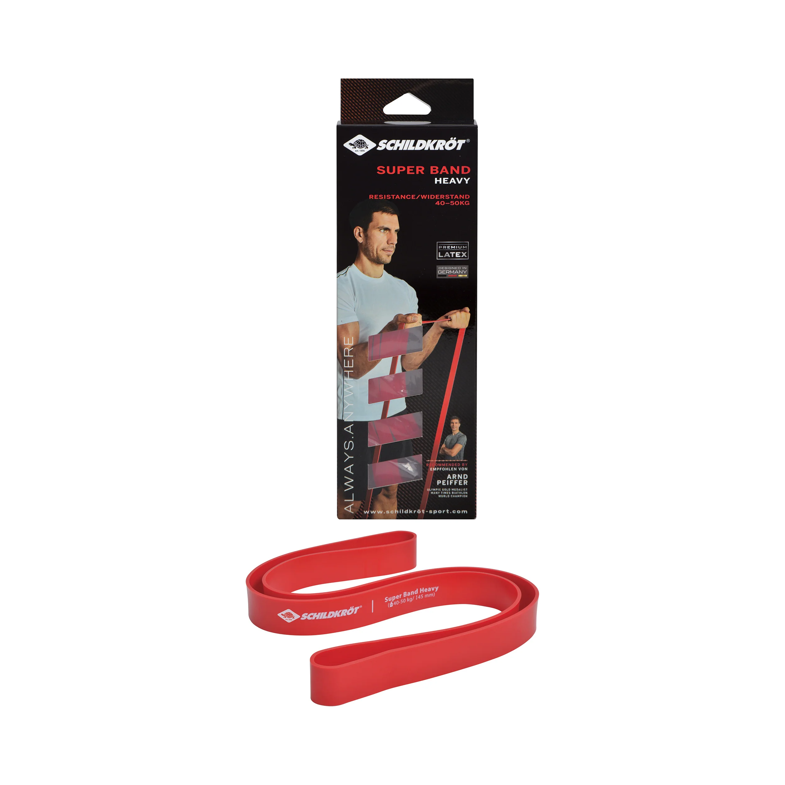 Super Band Heavy Bandes De Résistance-Rouge