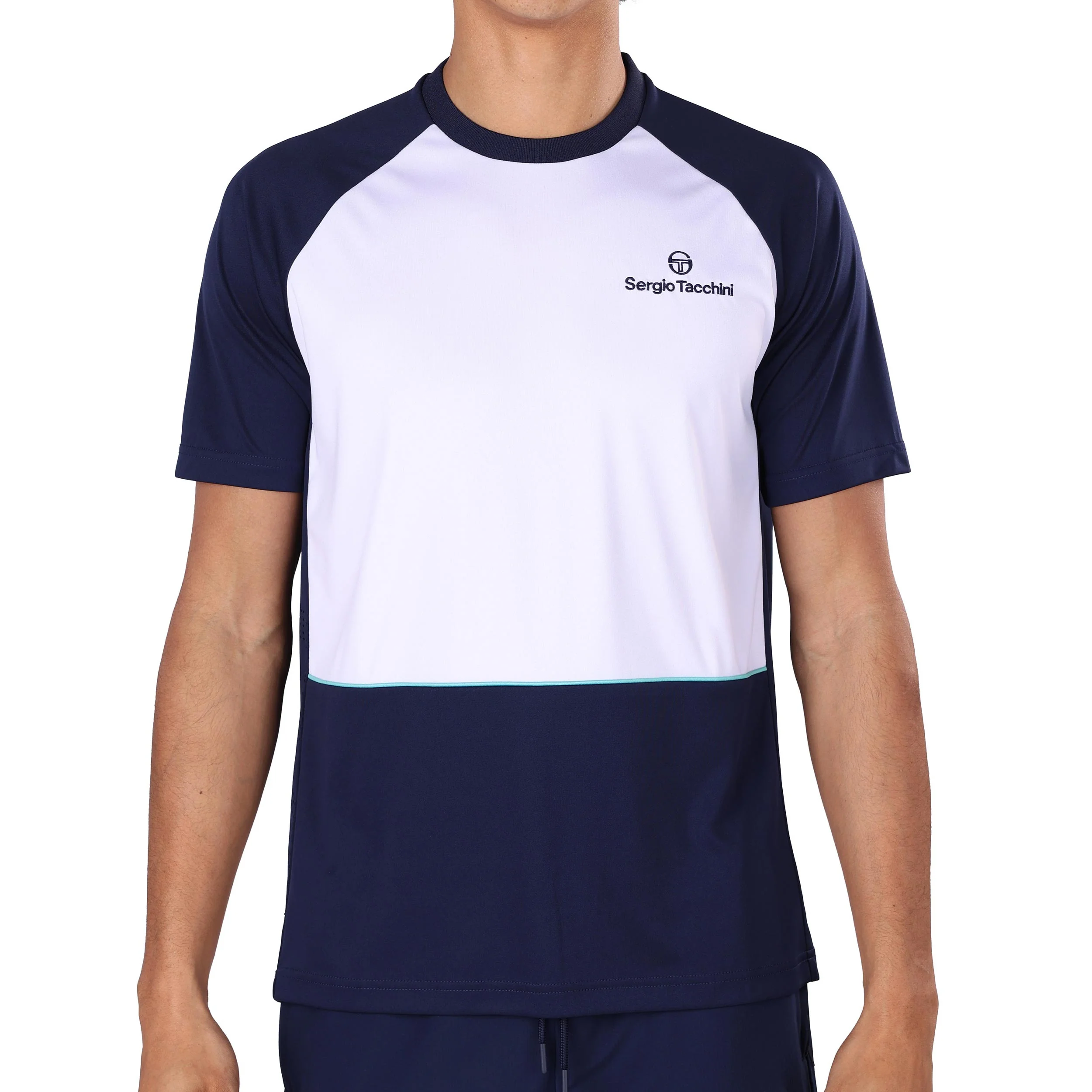 Nilo T-shirt Hommes-bleu foncé