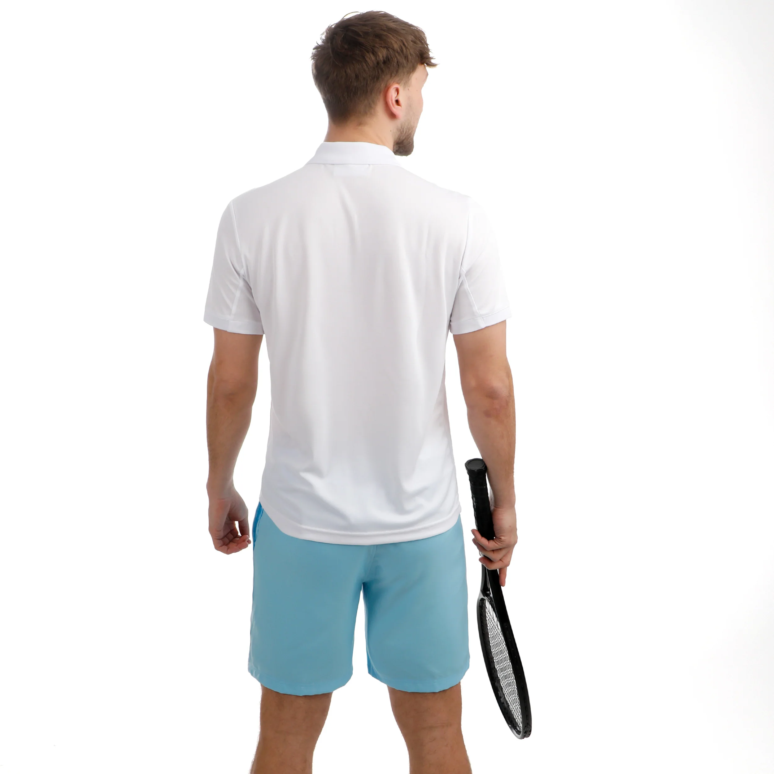 Riflesso Polo Hommes - blanc, bleu clair - Image 6