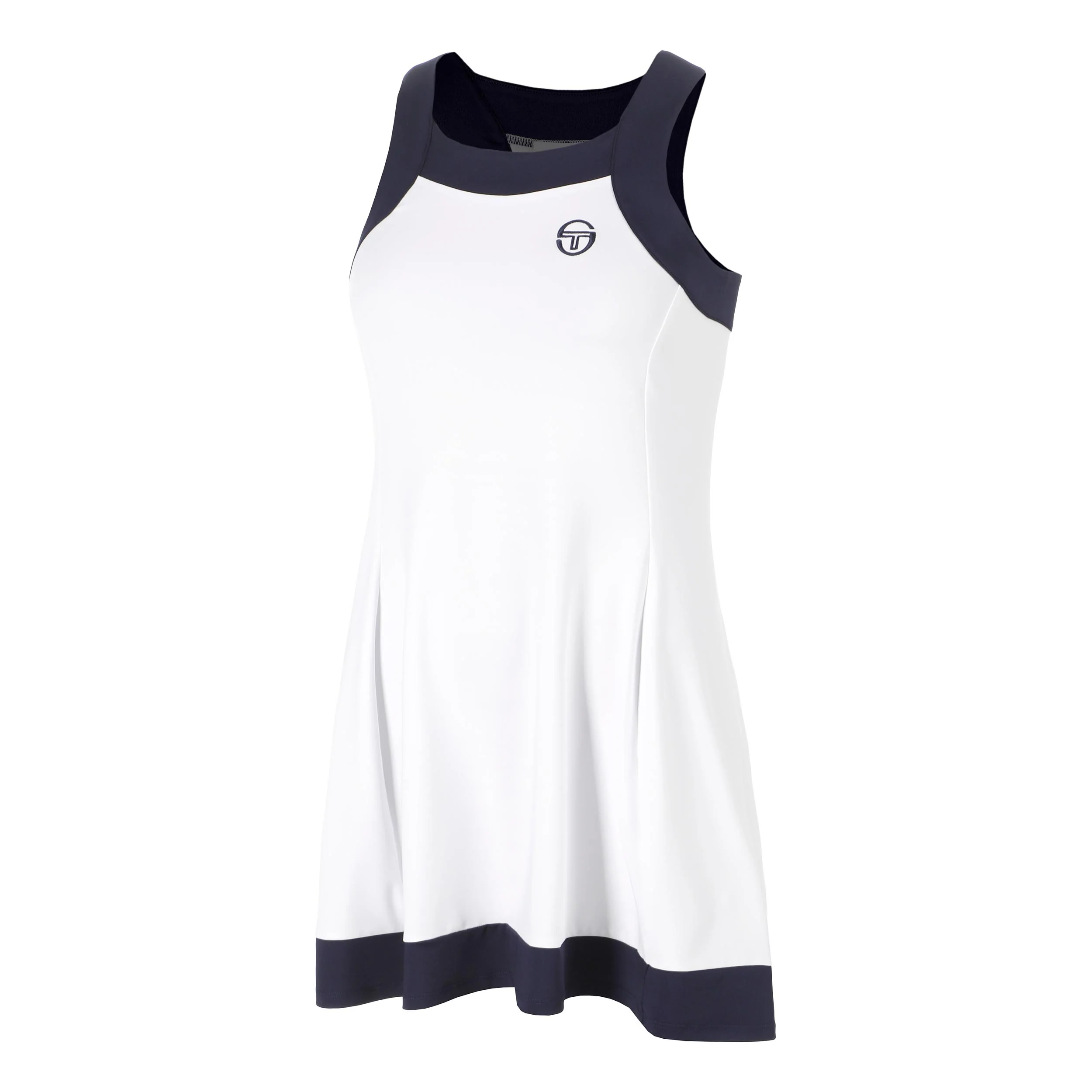 TCP Robe Femmes - blanc, bleu foncé