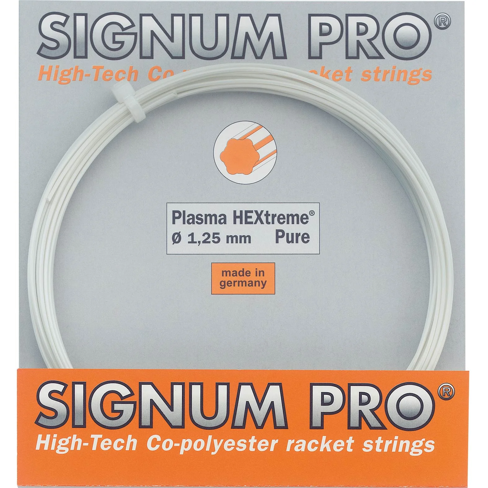 Plasma HEXtreme Pure Cordage En Garniture 12m-Blanc