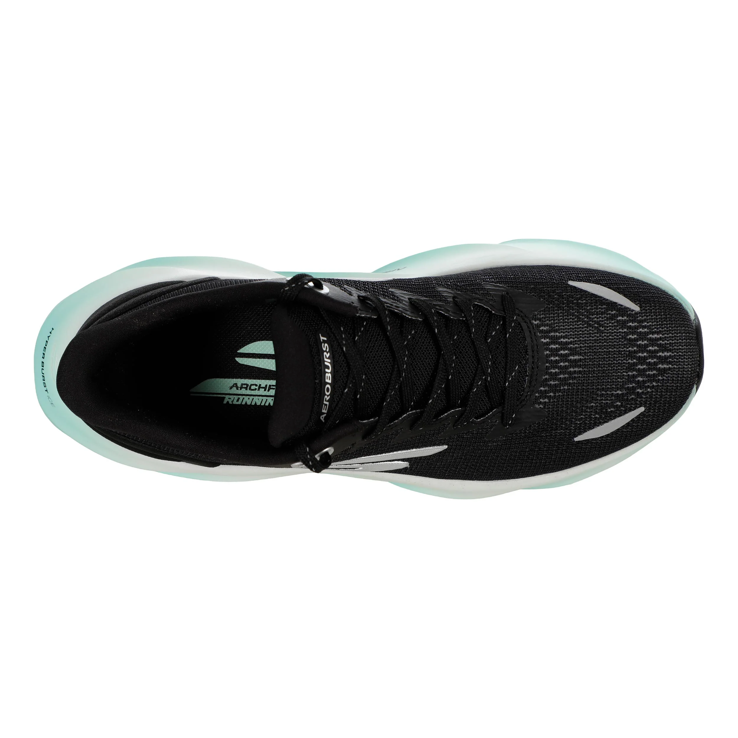 SKX Aero Burst Chaussure de running sans stabilisateurs Femmes - noir, menthe - Image 3