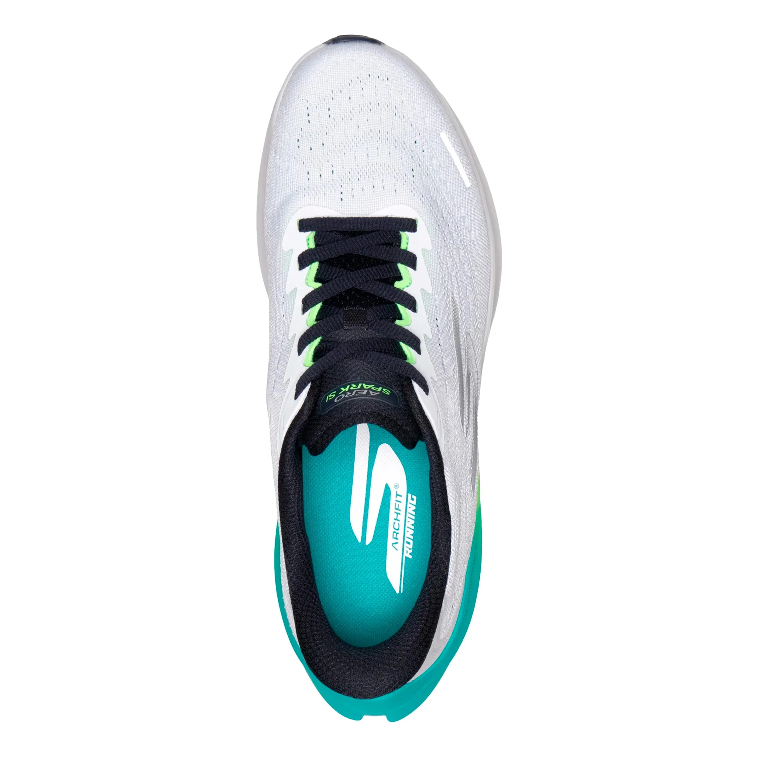 SKX Aero Spark Slip-In Chaussure de running sans stabilisateurs Hommes - blanc, jaune lemon - Image 3