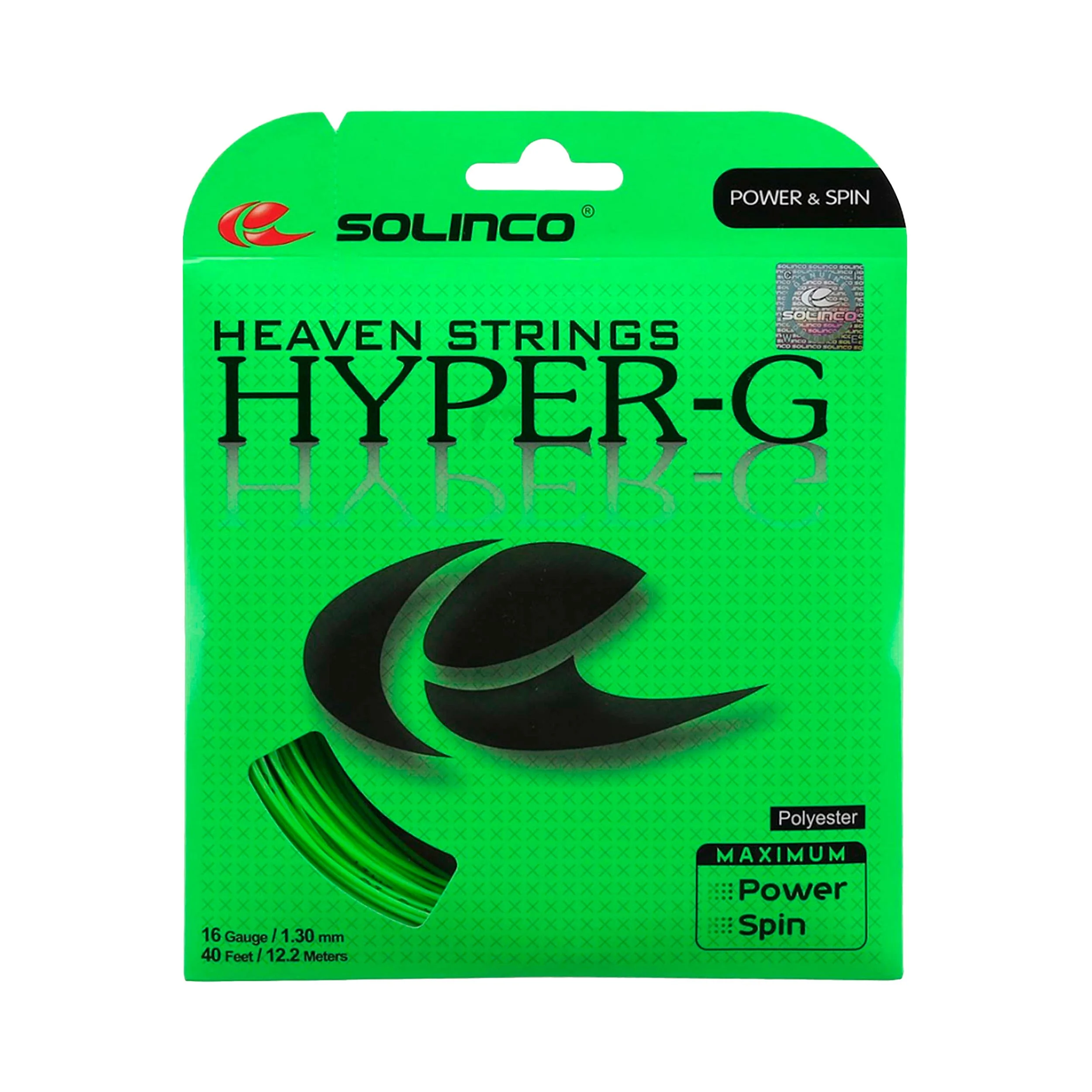 Hyper-G Cordage En Garniture 12,2m-Vert