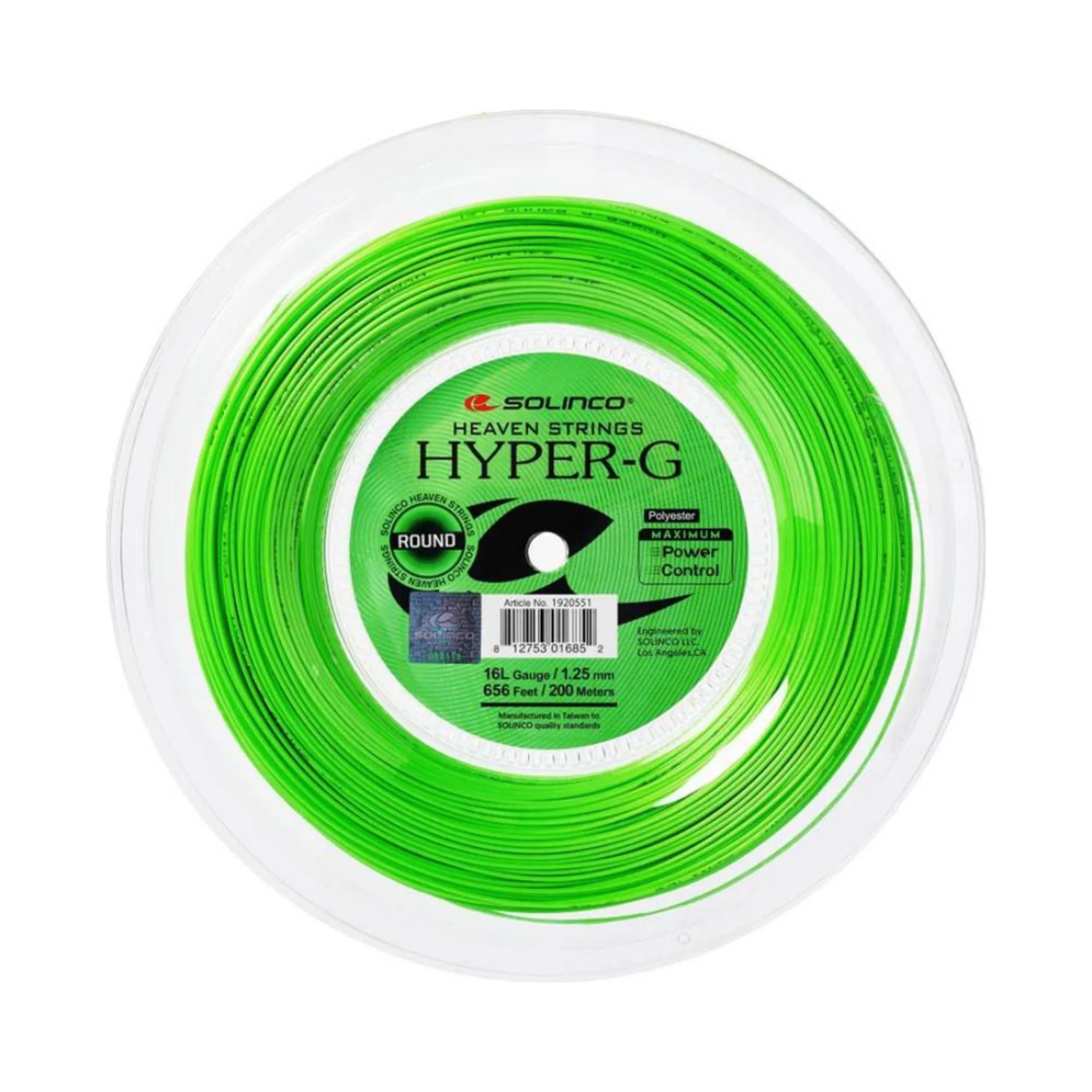 Hyper-G Round Bobine Cordage-Vert
