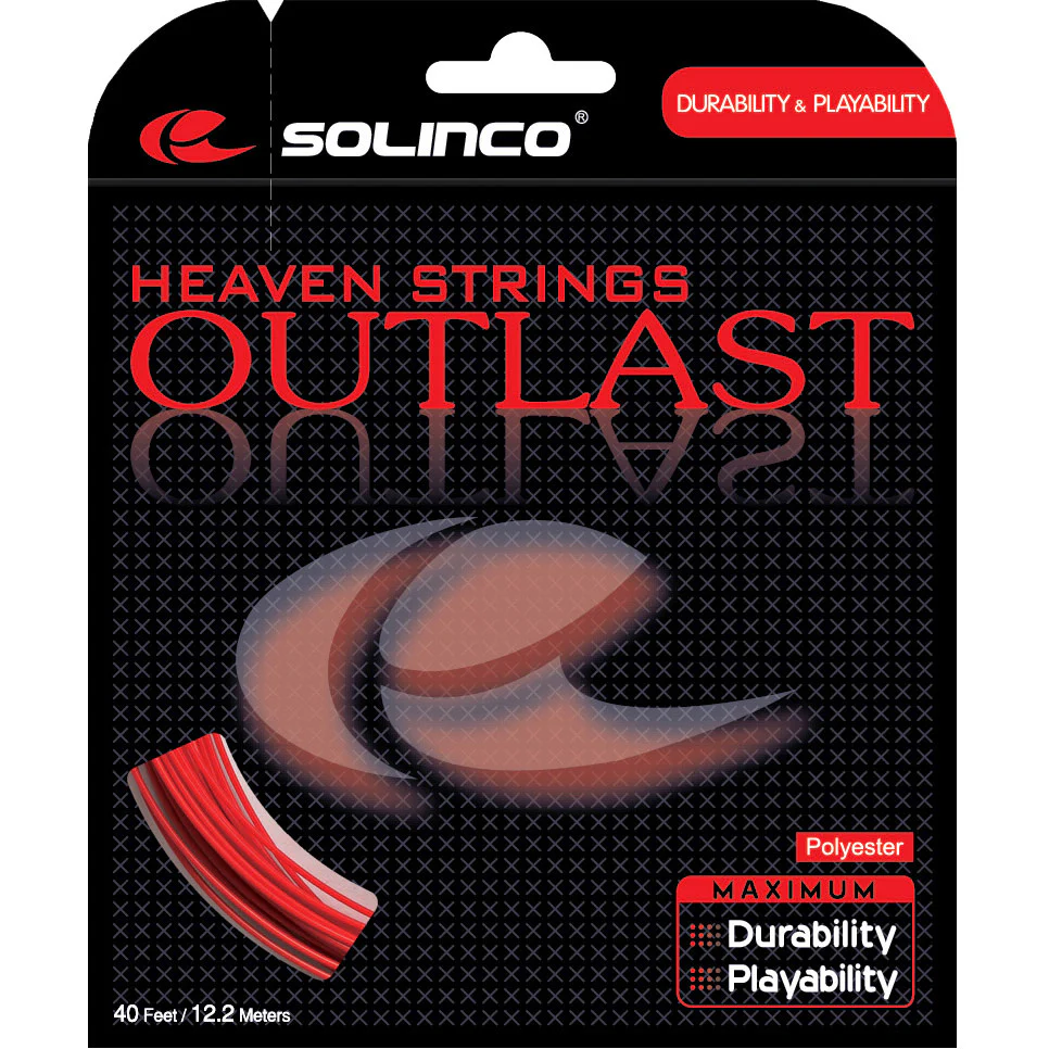 Outlast Cordage En Garniture 12,2m-Rouge