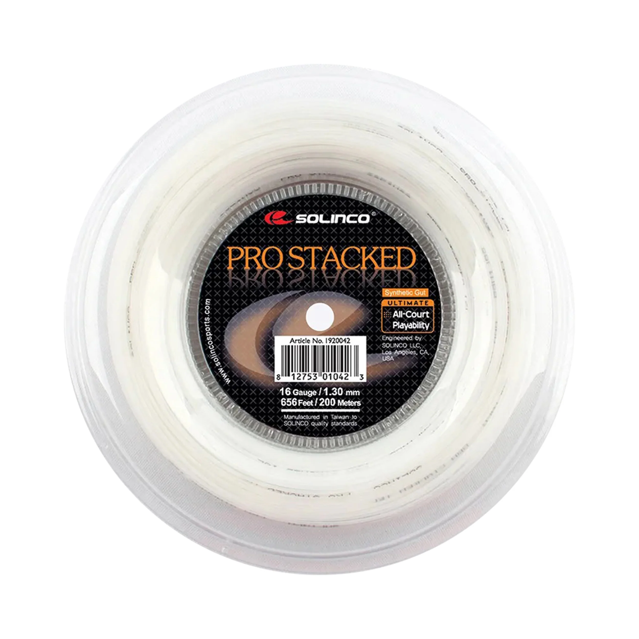 Pro-Stacked Bobine Cordage 200m-Blanc