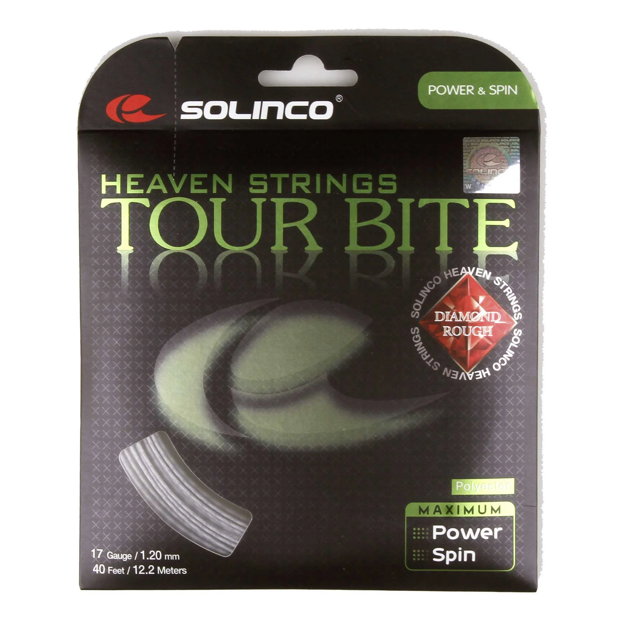 Tour Bite Diamond Rough Cordage En Garniture 12,2m-Argent