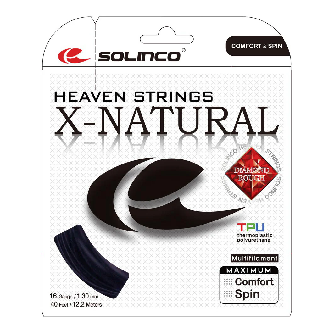 X-Natural Cordage En Garniture 12,2m-Noir