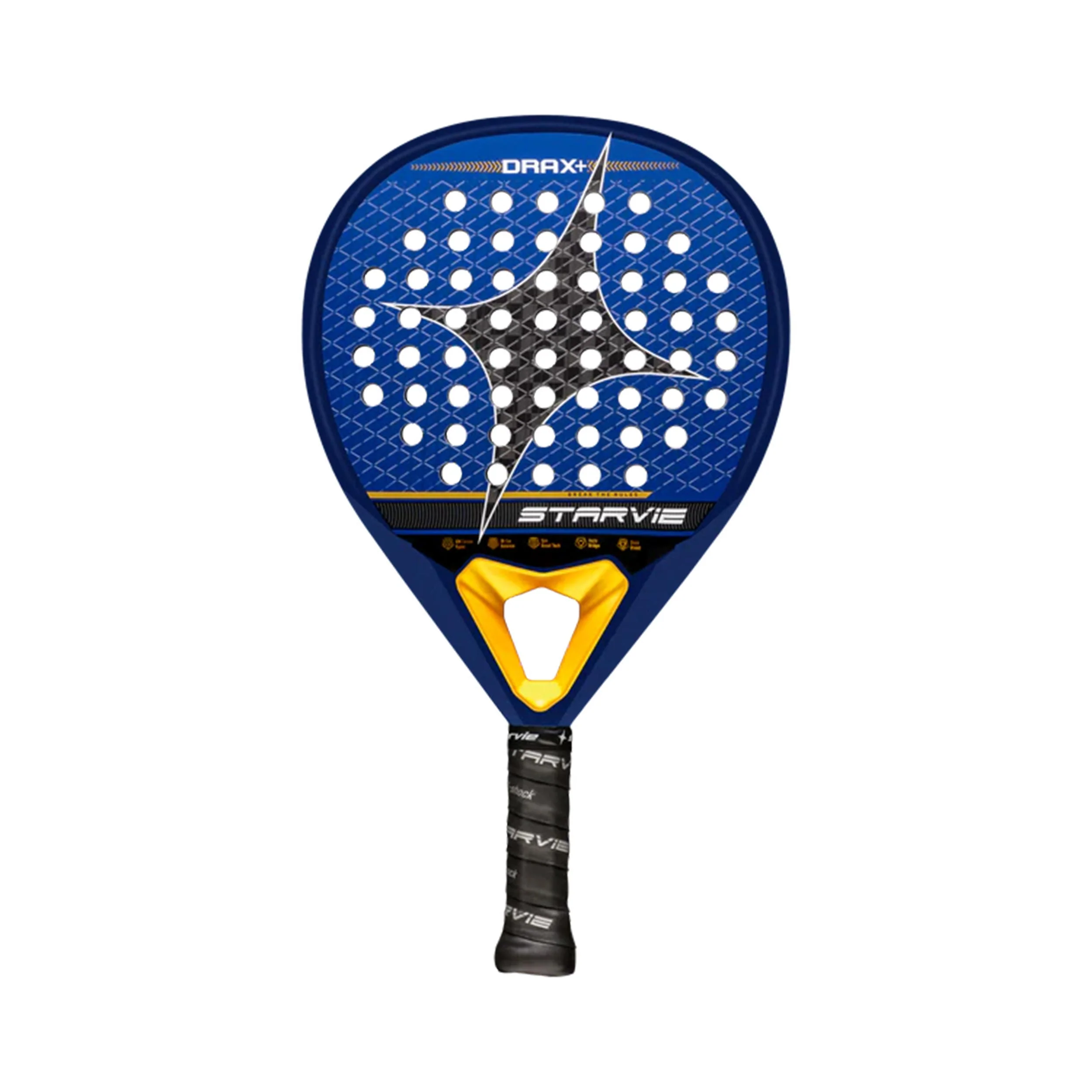 Drax + Raquette de padel pleine surface