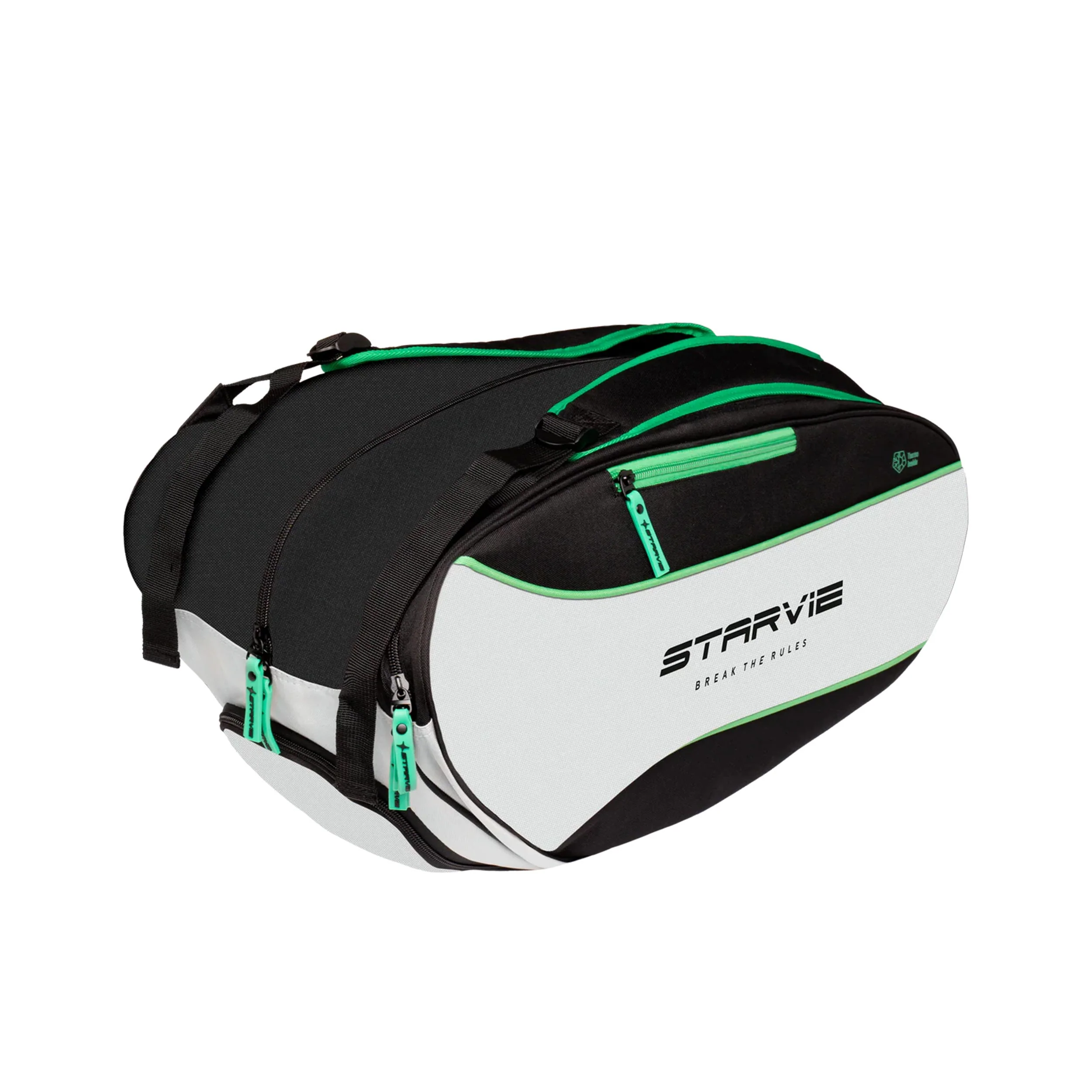 STAR Sac de padel -noir, vert - Image 3