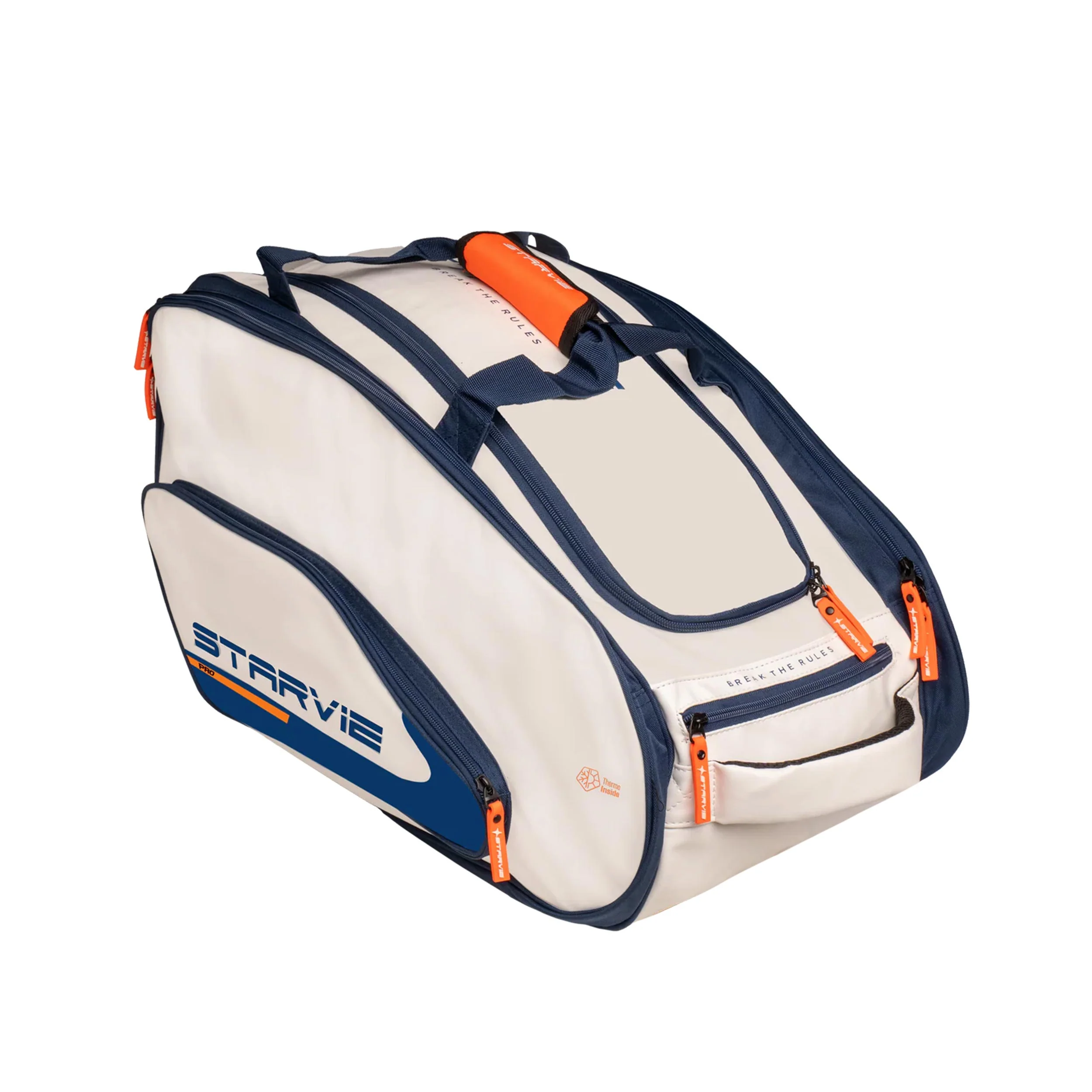 TACTIC PRO Sac de padel -blanc, bleu foncé