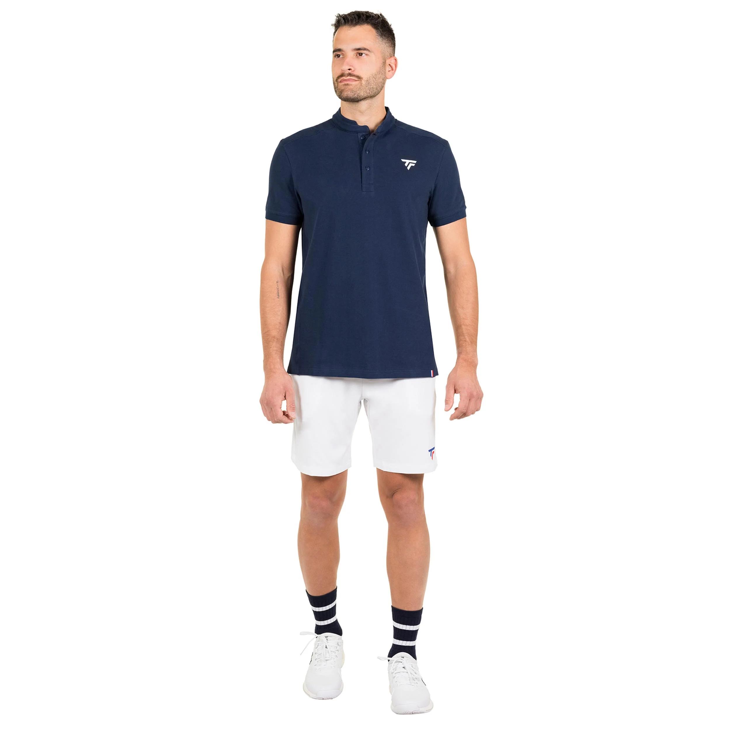 Pique Polo Hommes-Bleu Foncé - Image 4