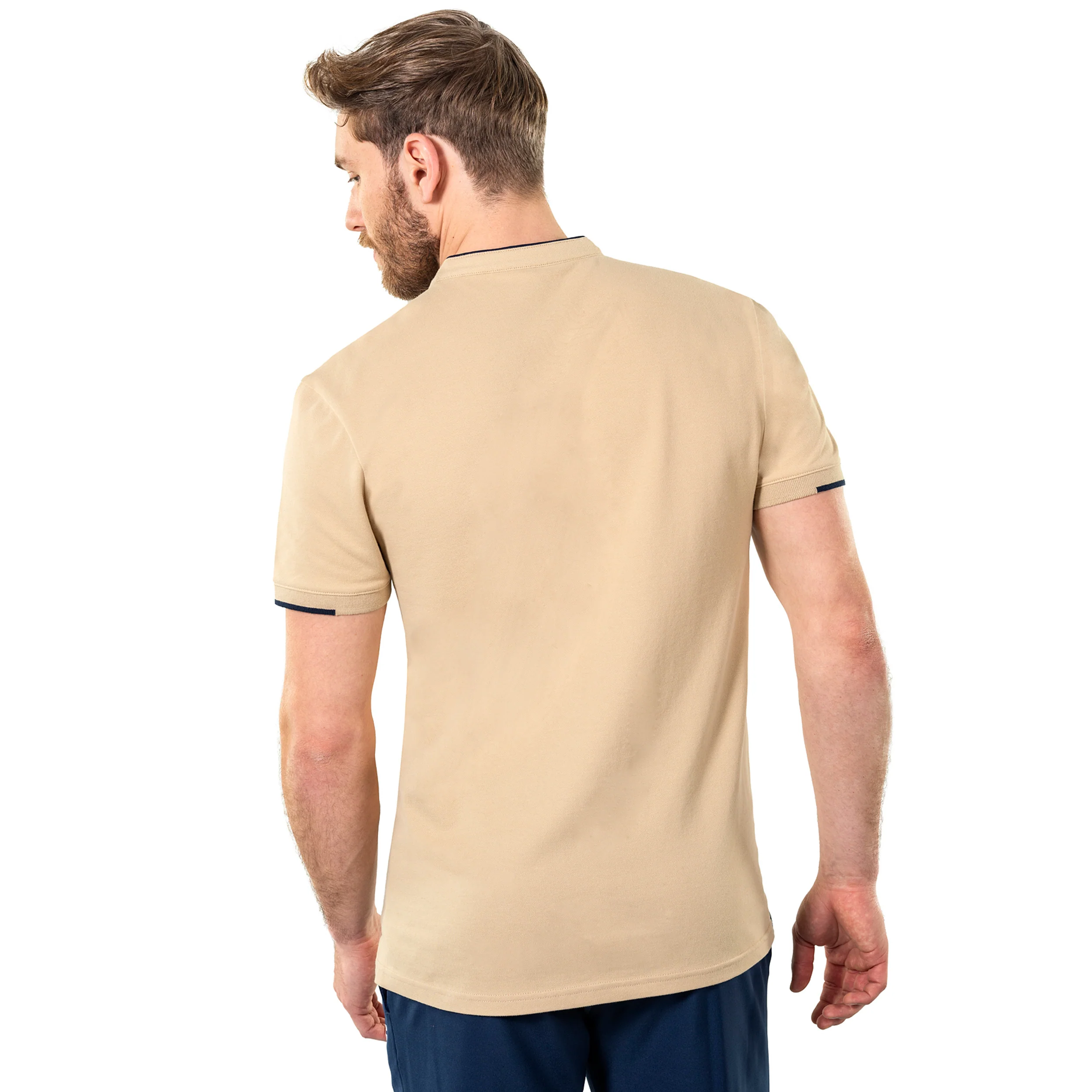 Pique Polo Hommes-sable - Image 4