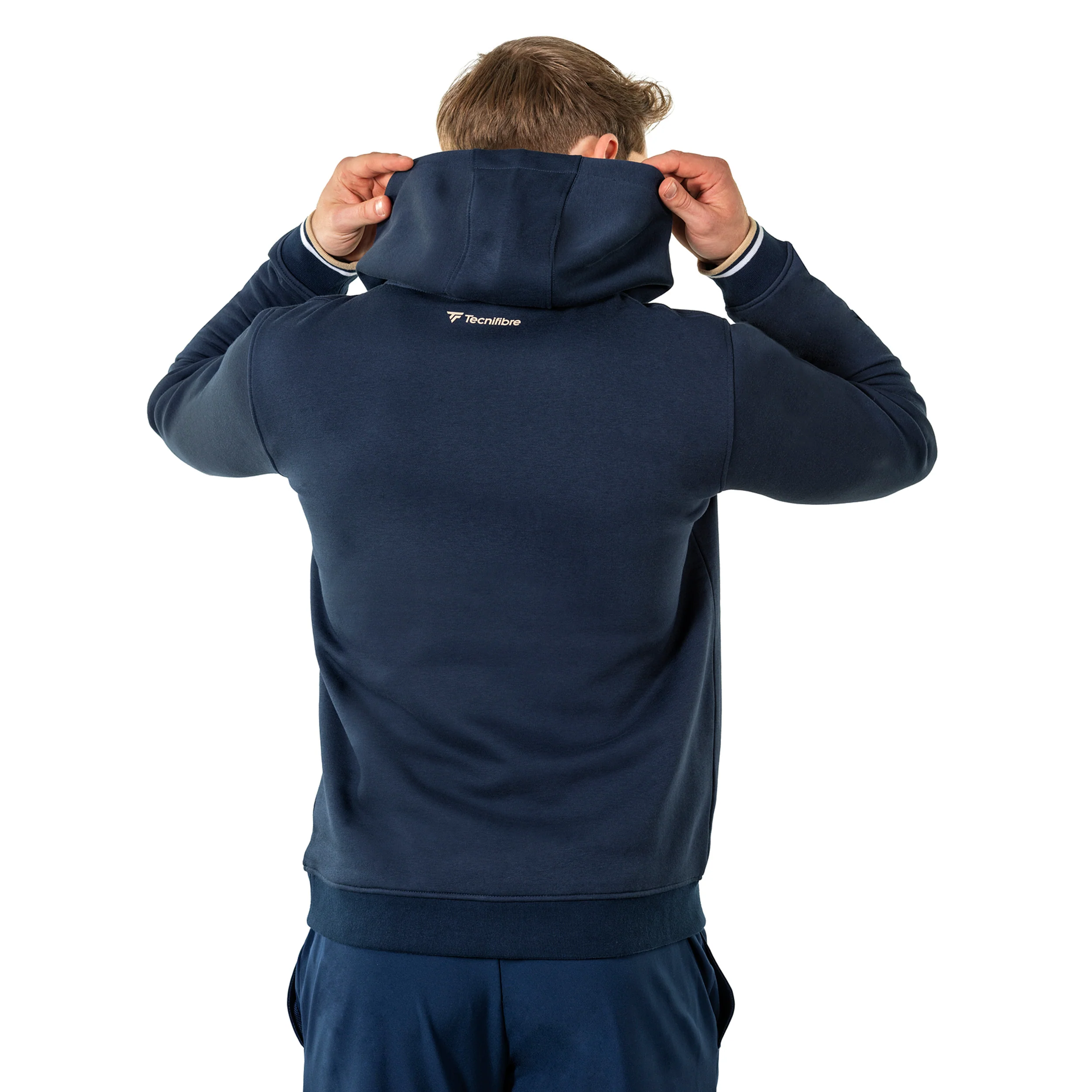Sweat à capuche Unisex-bleu foncé - Image 5