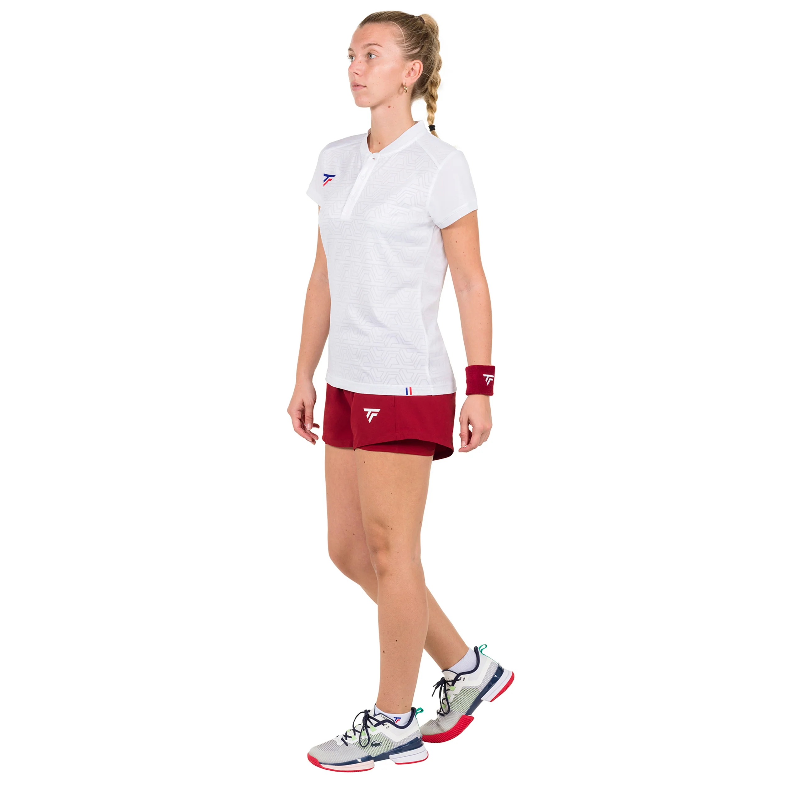 Team Short Avec Poche-balles Femmes-Rouge Foncé - Image 3