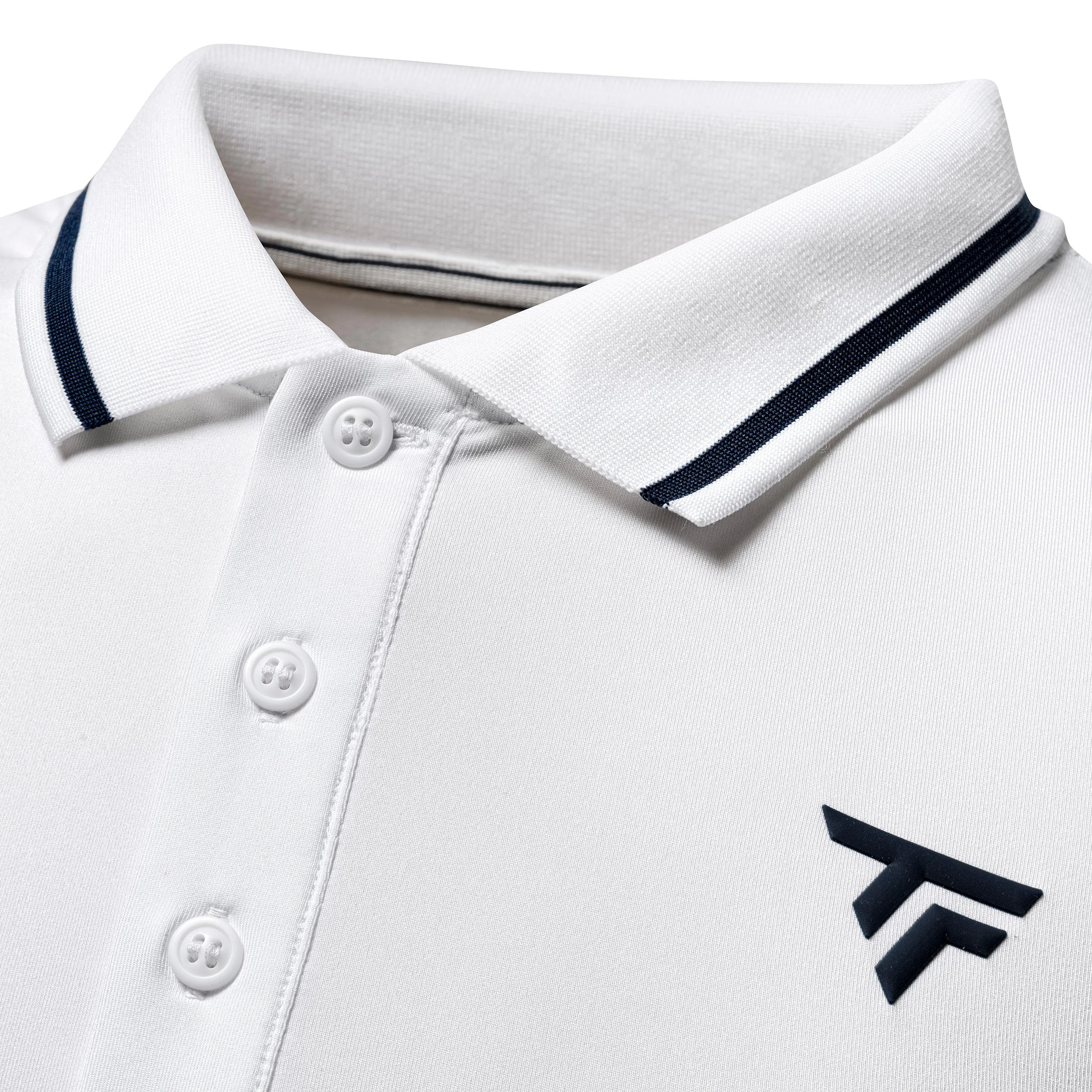 Team Tech Polo Hommes - blanc - Image 3