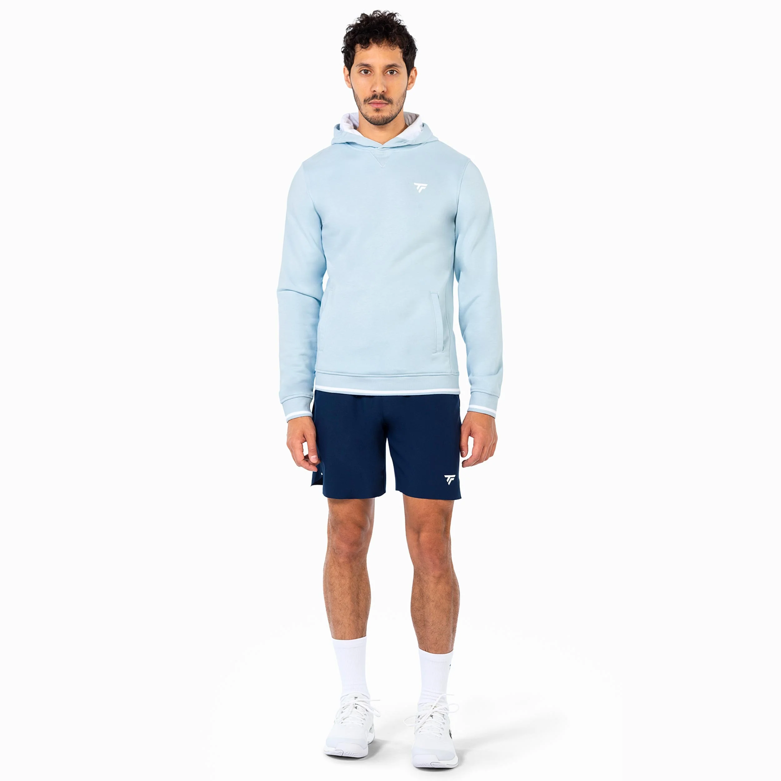 Team Terry Sweat à capuche Unisex - bleu clair - Image 5