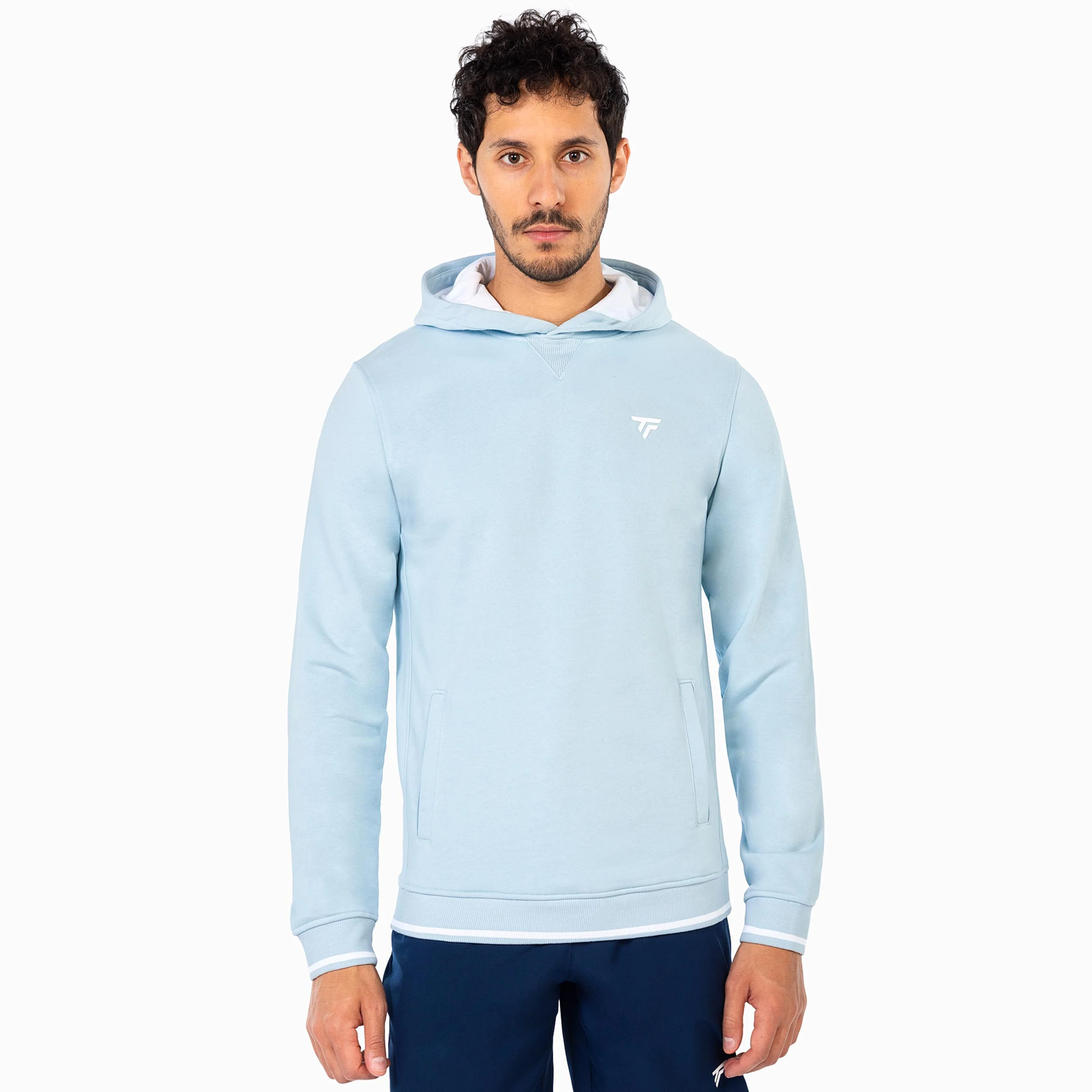 Team Terry Sweat à capuche Unisex - bleu clair - Image 6