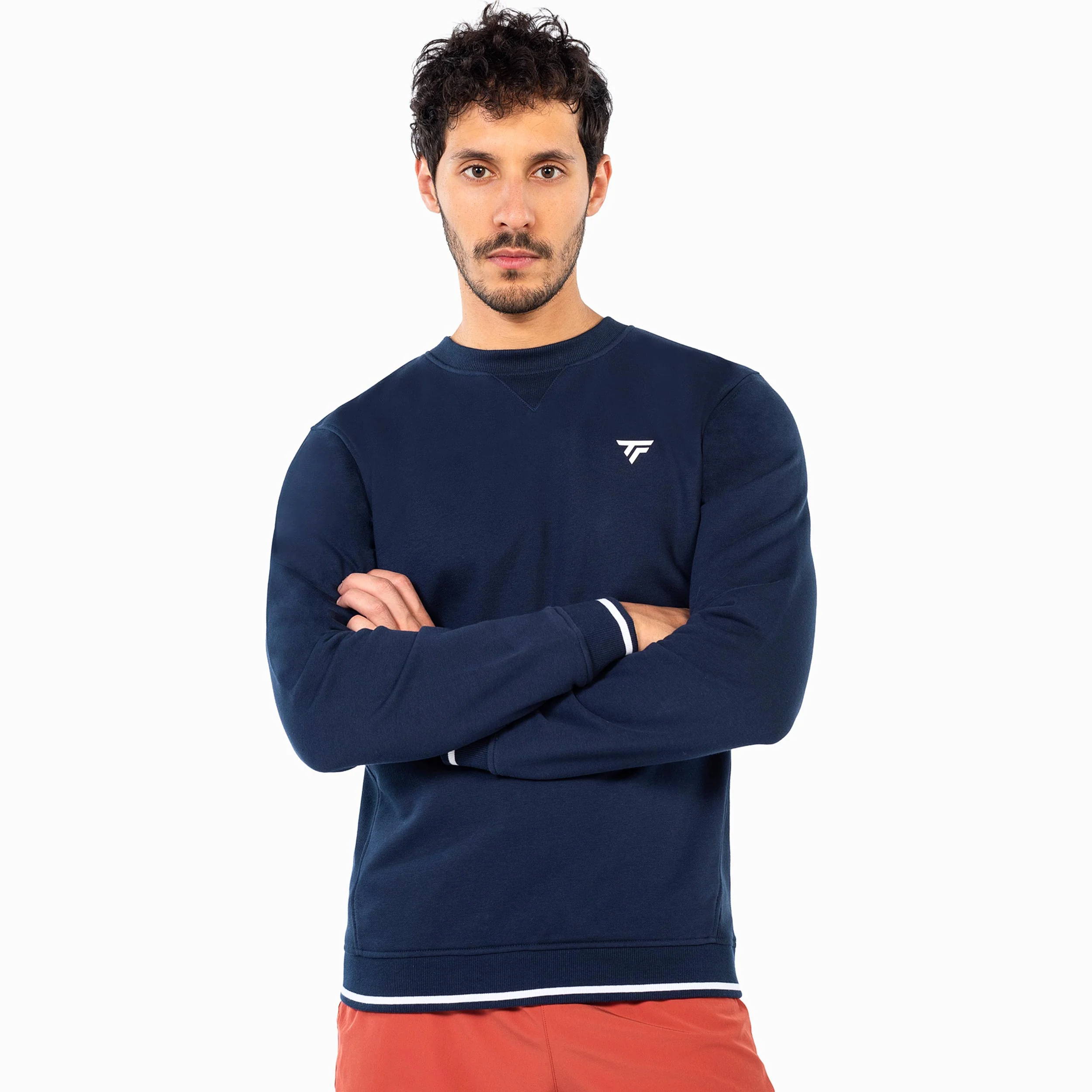 Team Terry Sweat-shirt Unisex - bleu foncé - Image 4