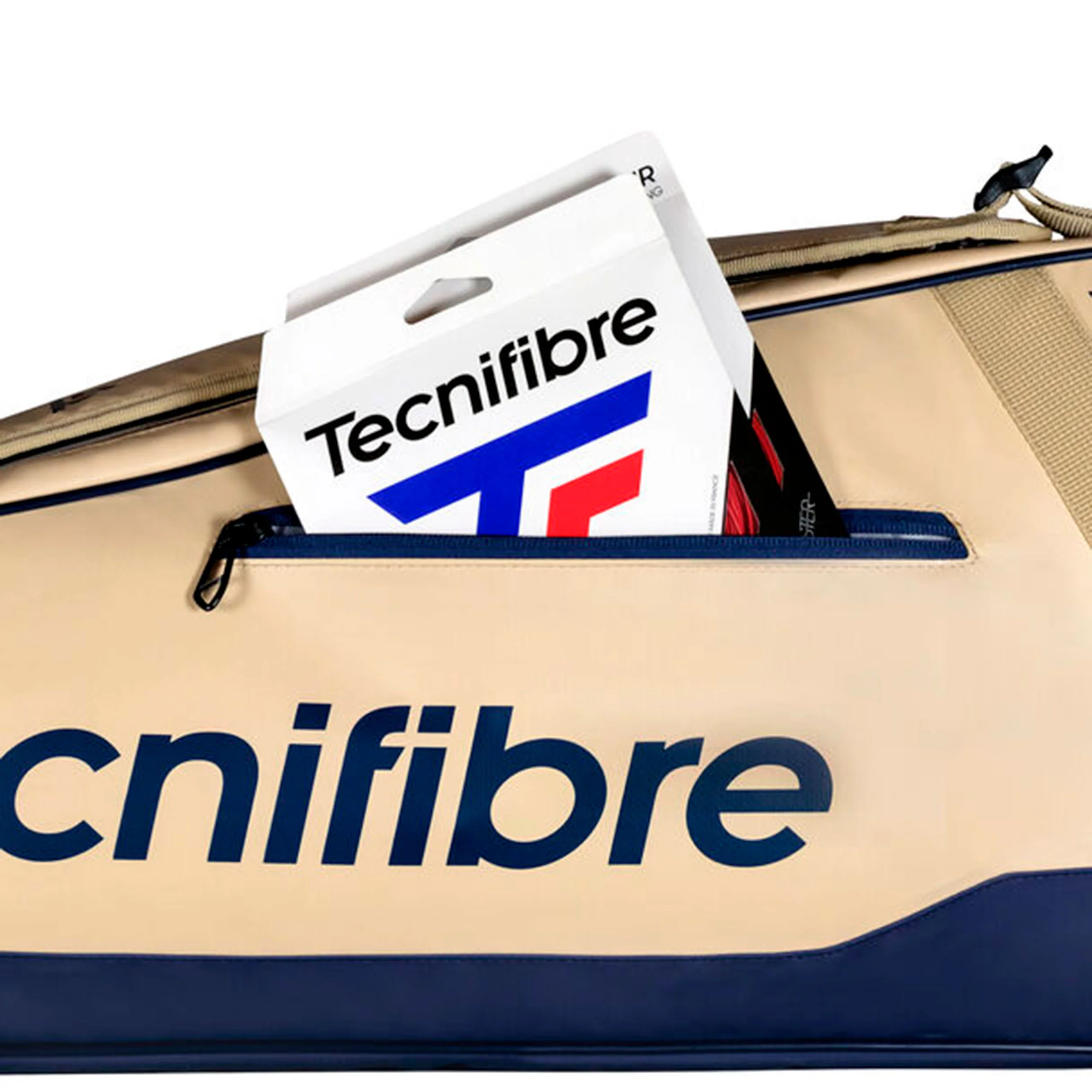 Tour Endurance 12er Housse de raquette Lot de 12 -beige - Image 2
