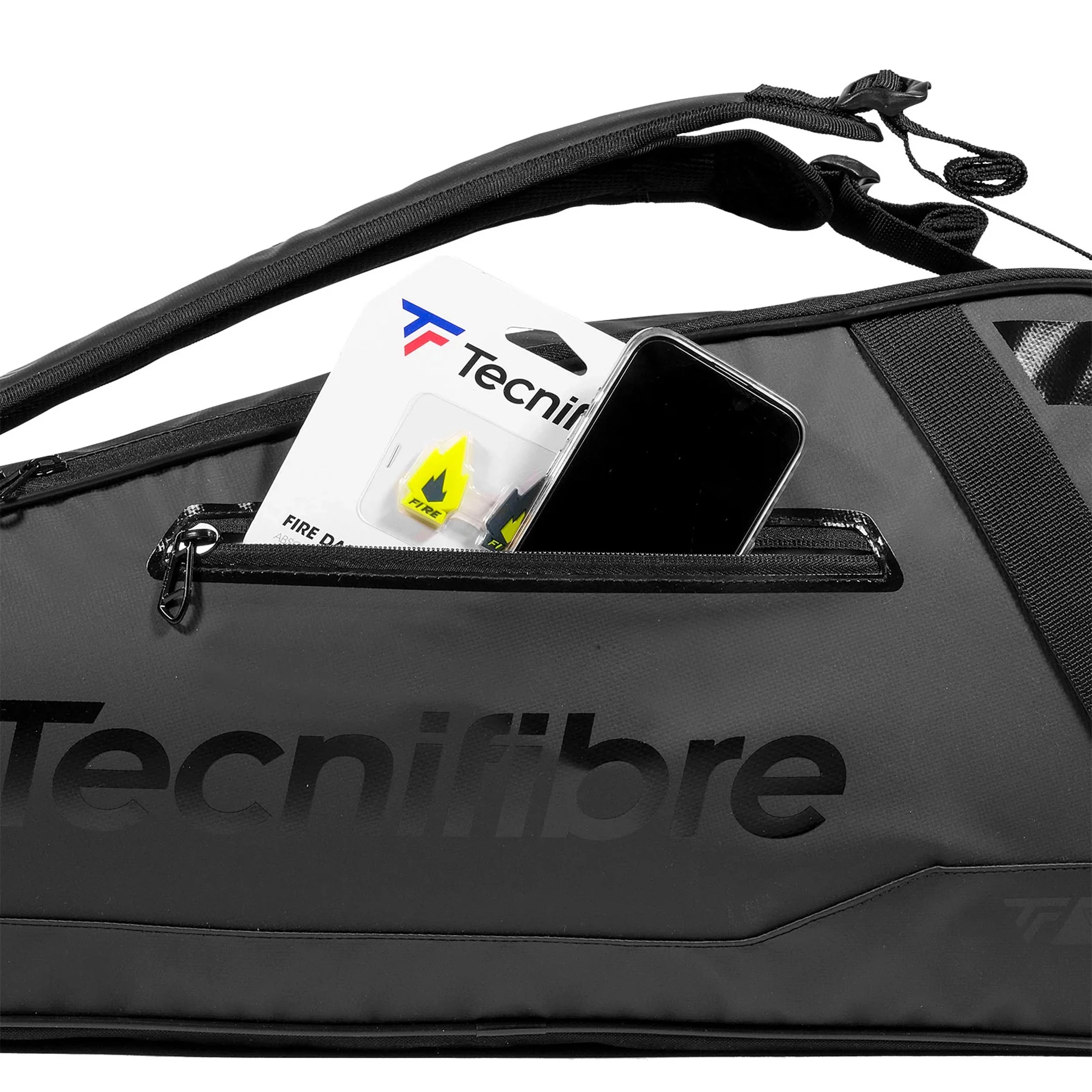 Tour Endurance Ultrablack 6er Housse de raquette Lot de 6 -noir - Image 2
