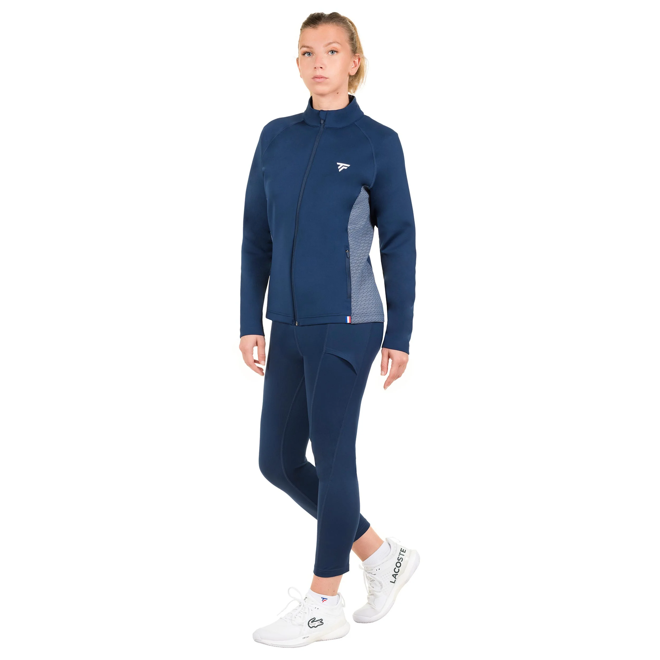 Tour Veste De Survêtement Femmes-Bleu Foncé - Image 3