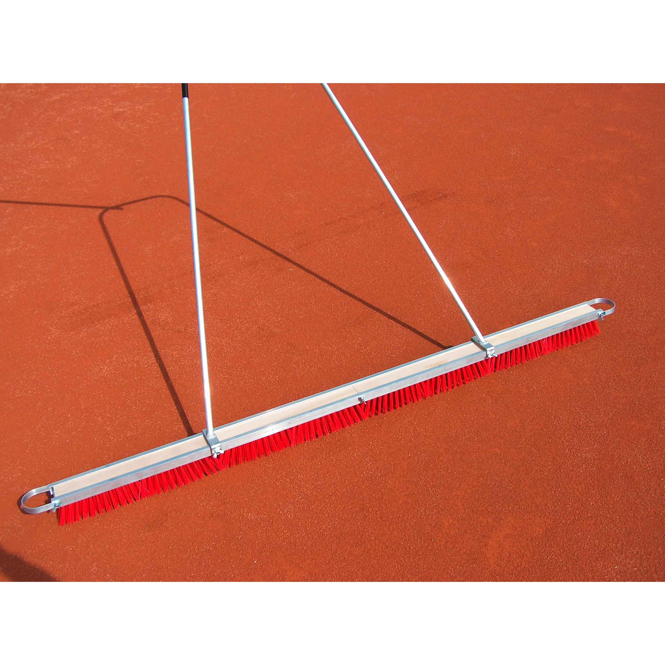 Balai De Tennis 2m Avec Support, Plastique-Multicouleur