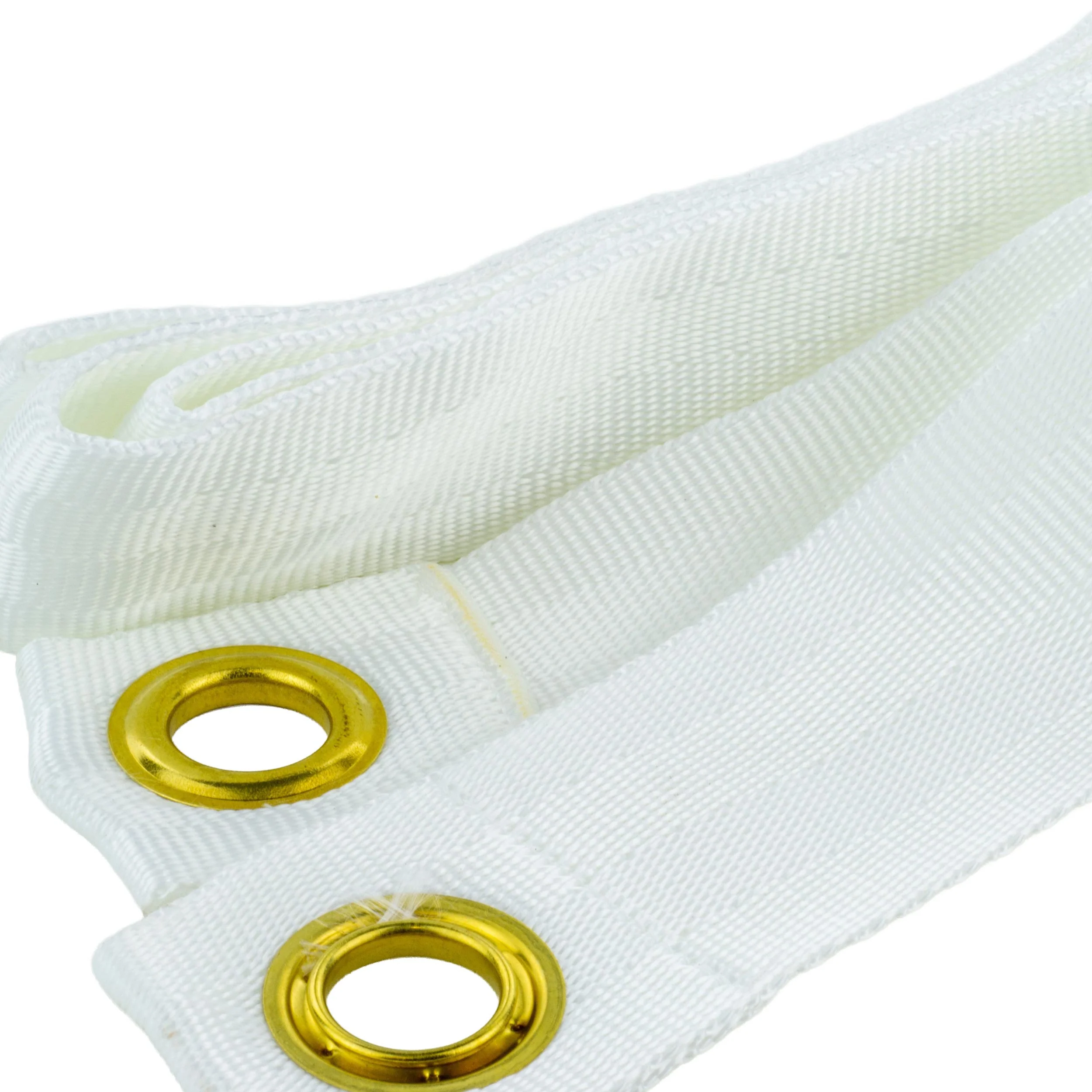 Bande De Régulation Du Filet Avec Oeillets-Blanc