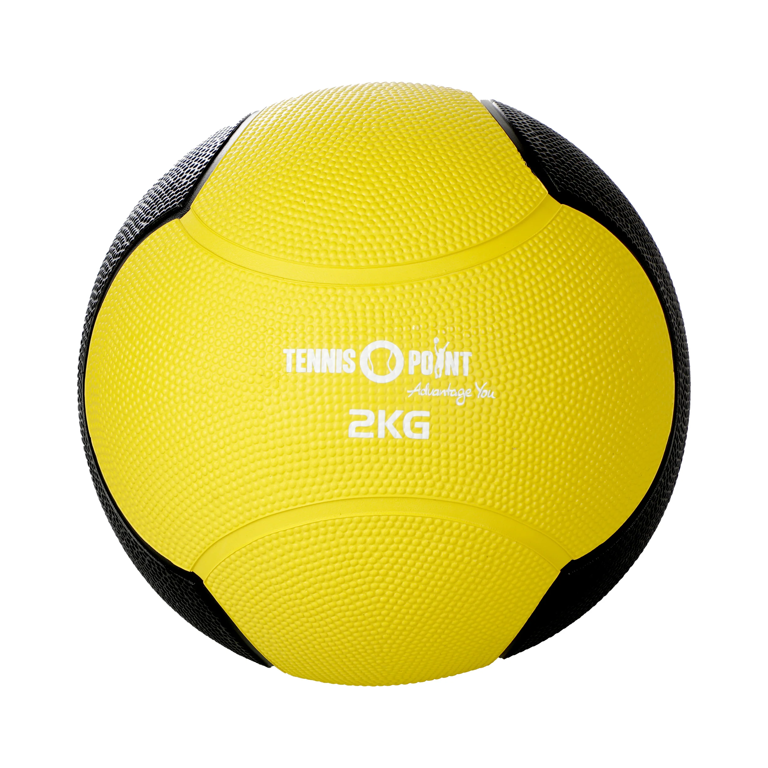 2kg Medicine Ball-Jaune,Noir