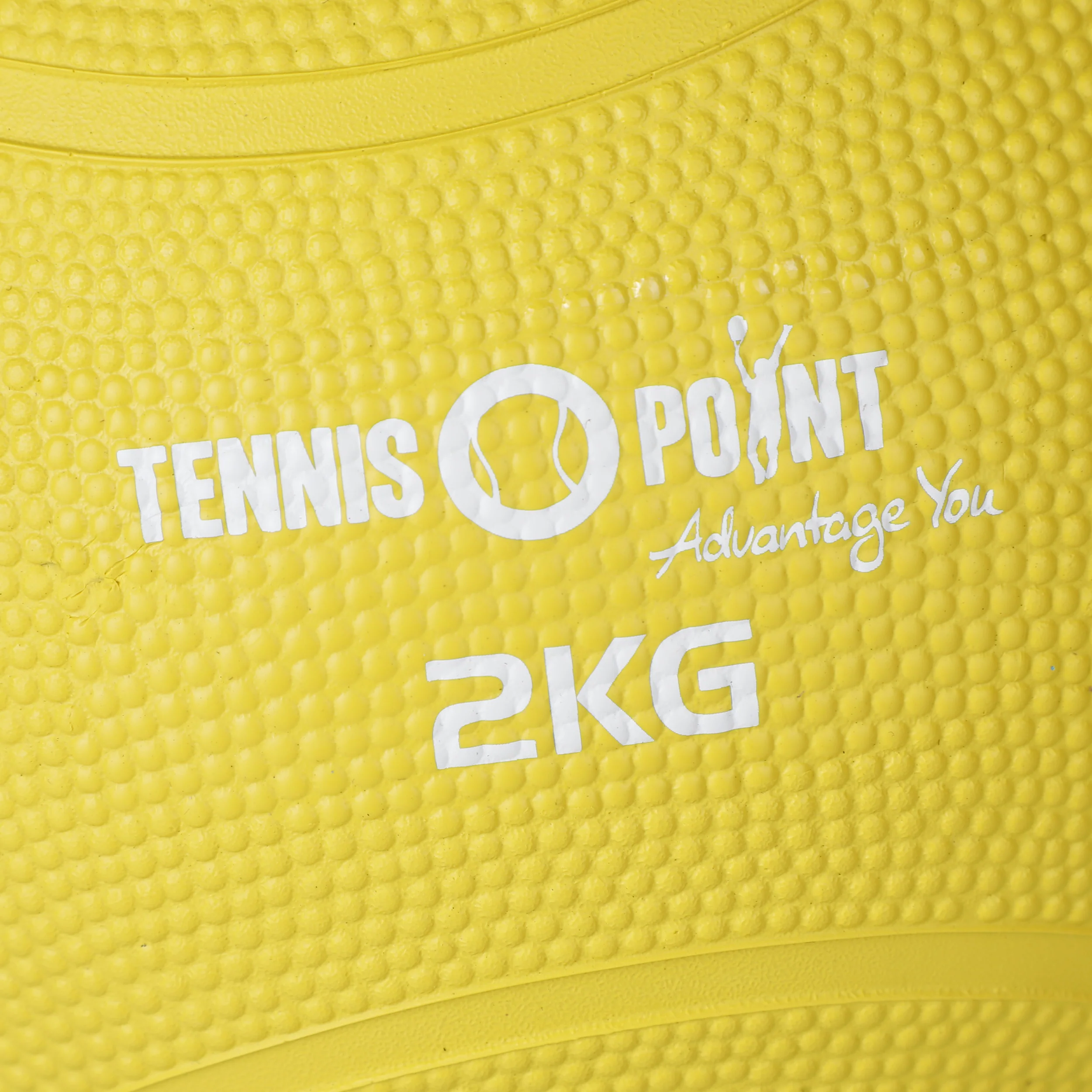 2kg Medicine Ball-Jaune,Noir - Image 2