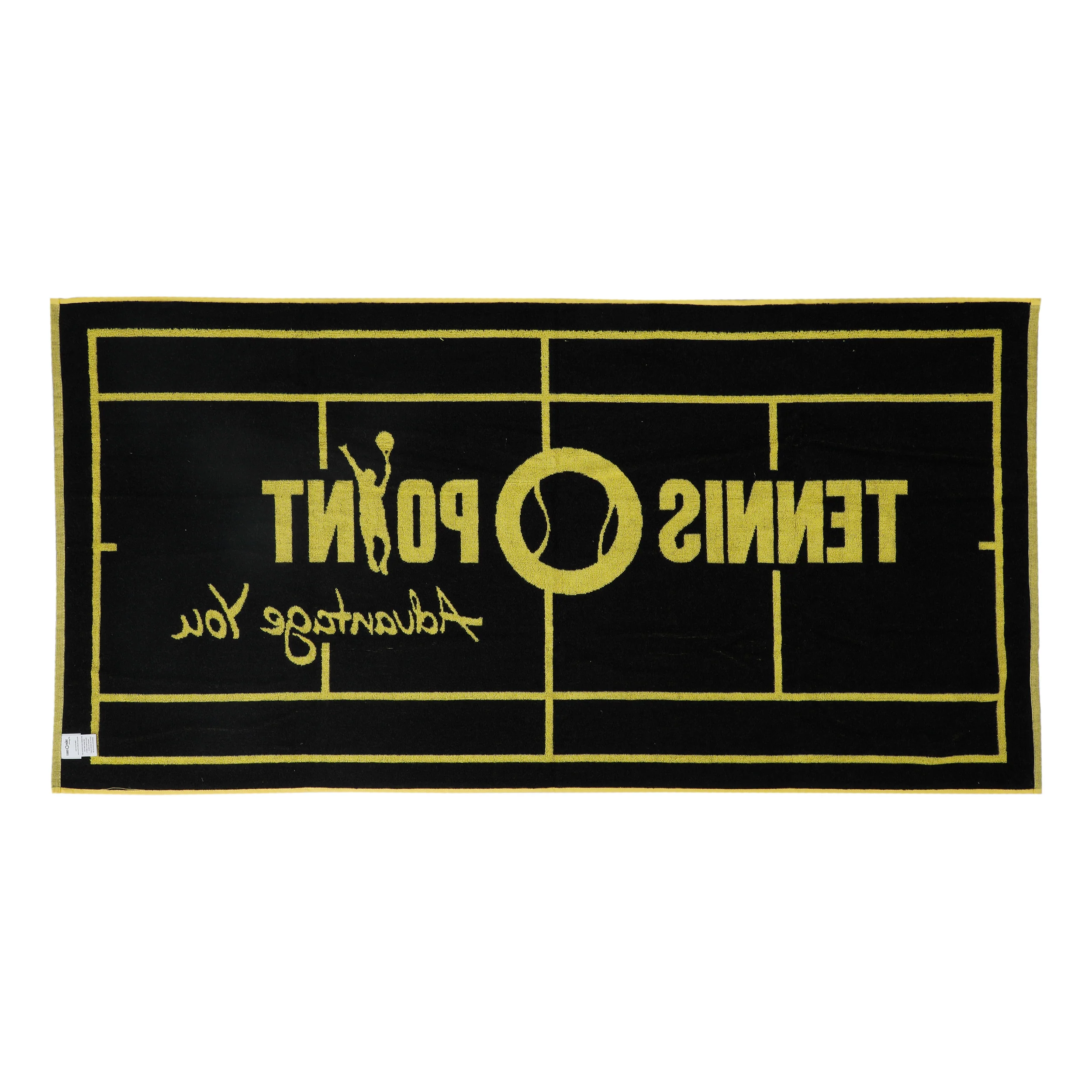 70x140 Serviette-Jaune,Noir - Image 2
