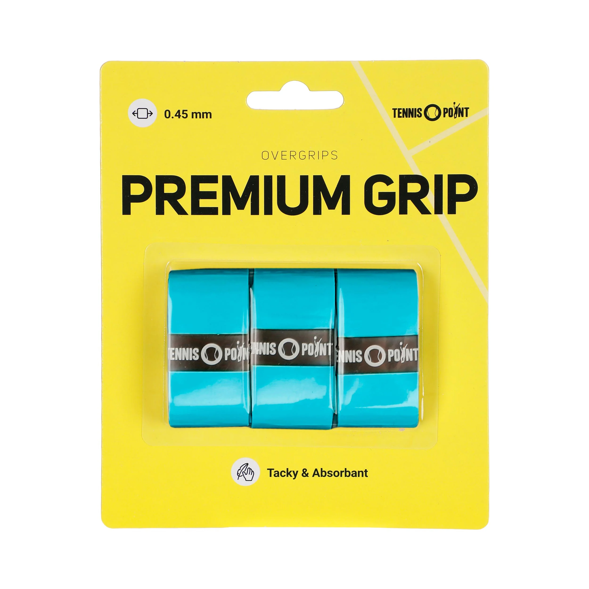Premium Grip Pack De 3-Bleu