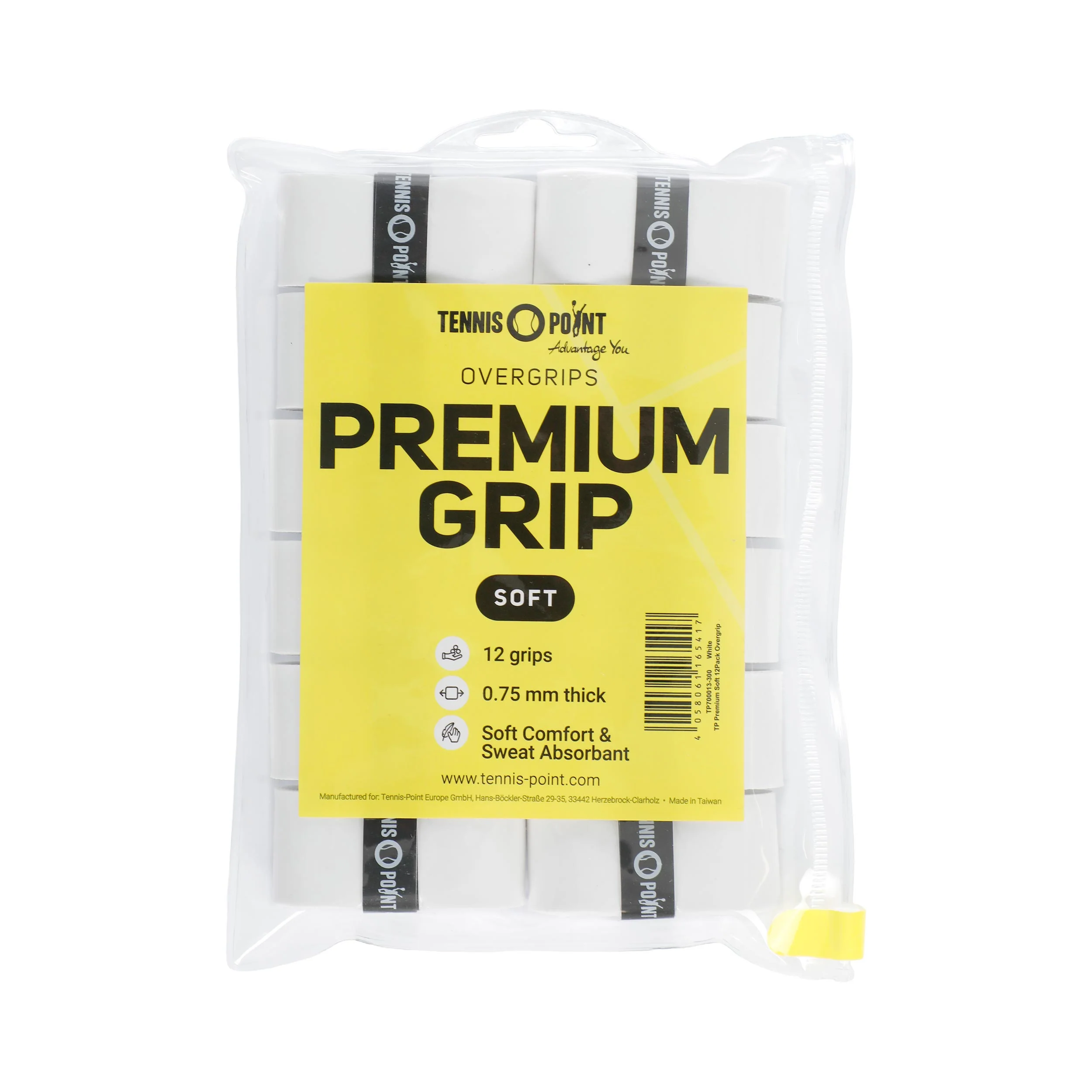 Premium Soft Pack de 12 - blanc
