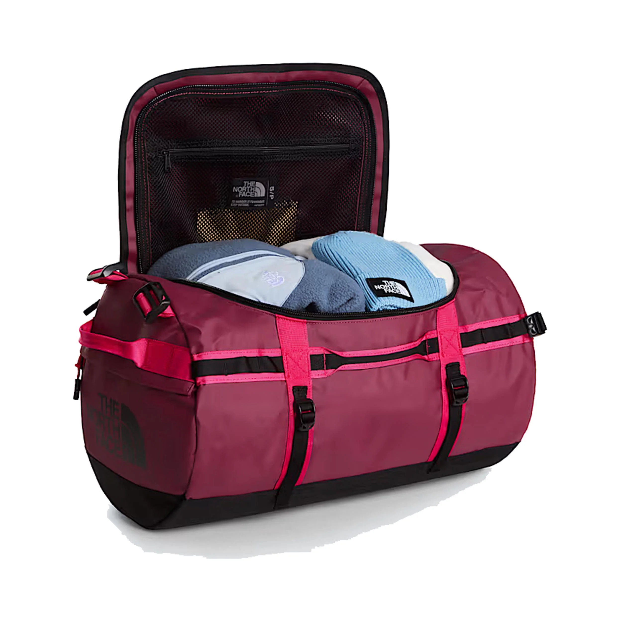 Base Camp Duffel S Sac de sport - rouge foncé, noir - Image 4