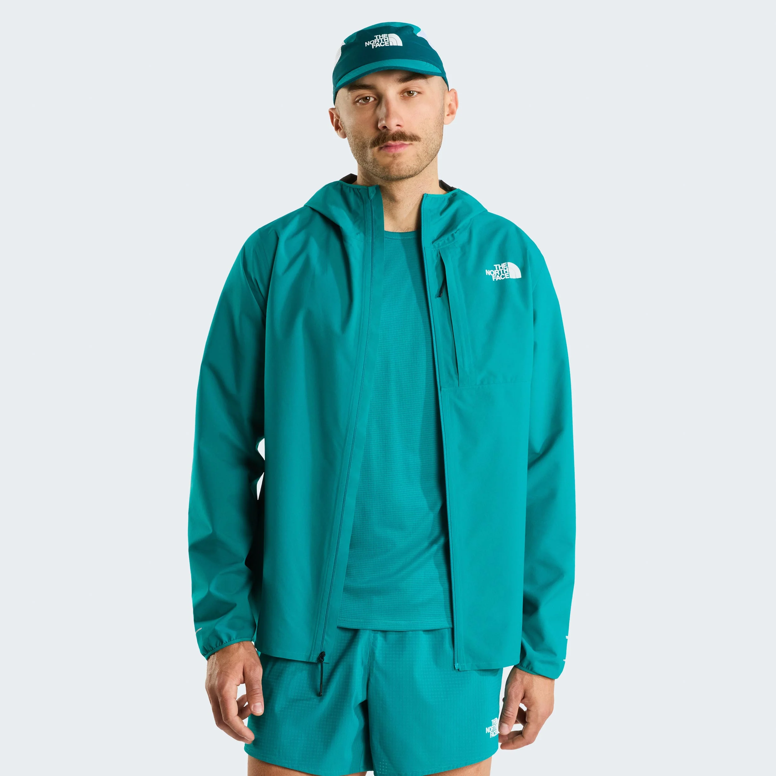 Fontanales Jacket Veste running Hommes - turquoise - Image 4
