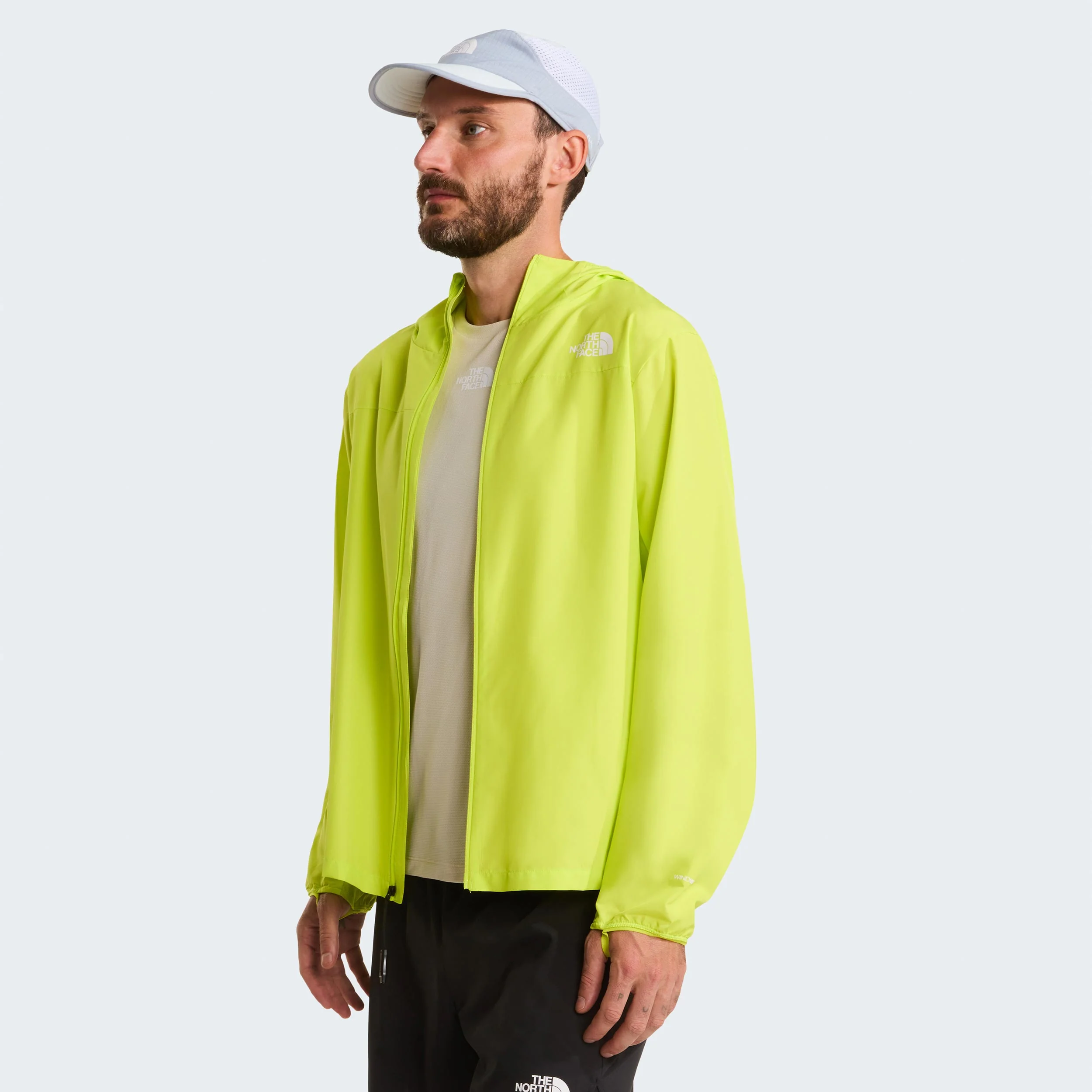 Fontanales Wind Veste running Hommes - jaune lemon - Image 6